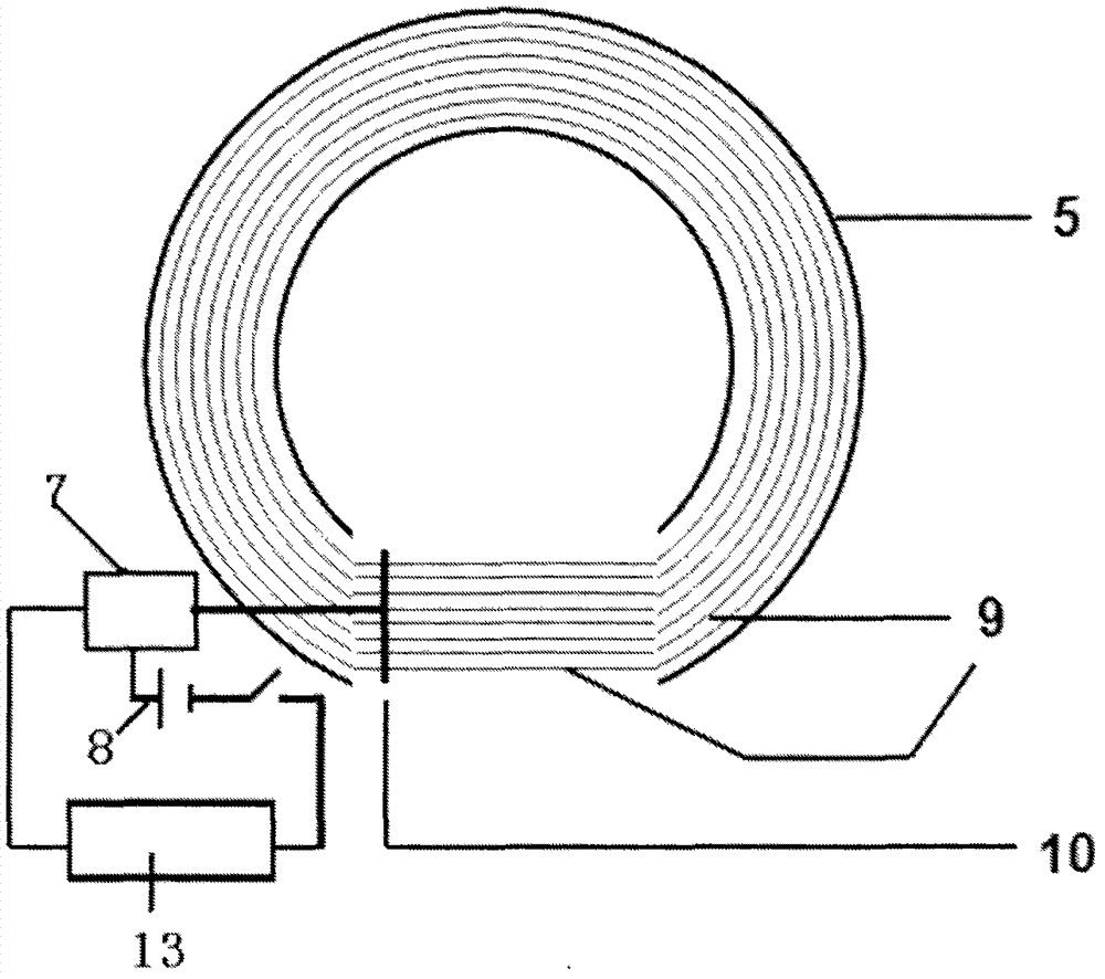 Device for preparing nano fiber twisted structure