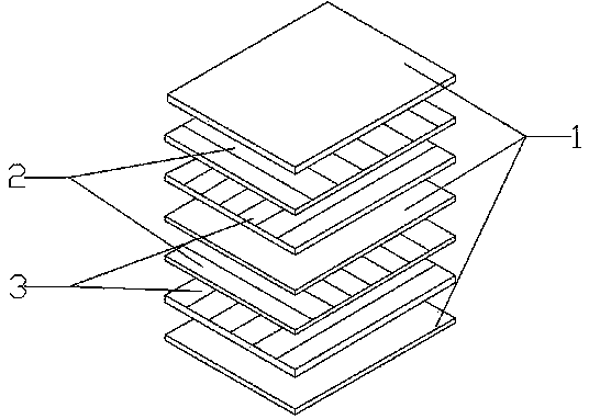 High-strength poplar laminated veneer lumber and manufacturing method thereof