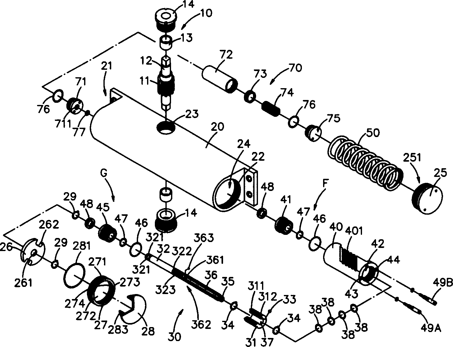 Door closing device