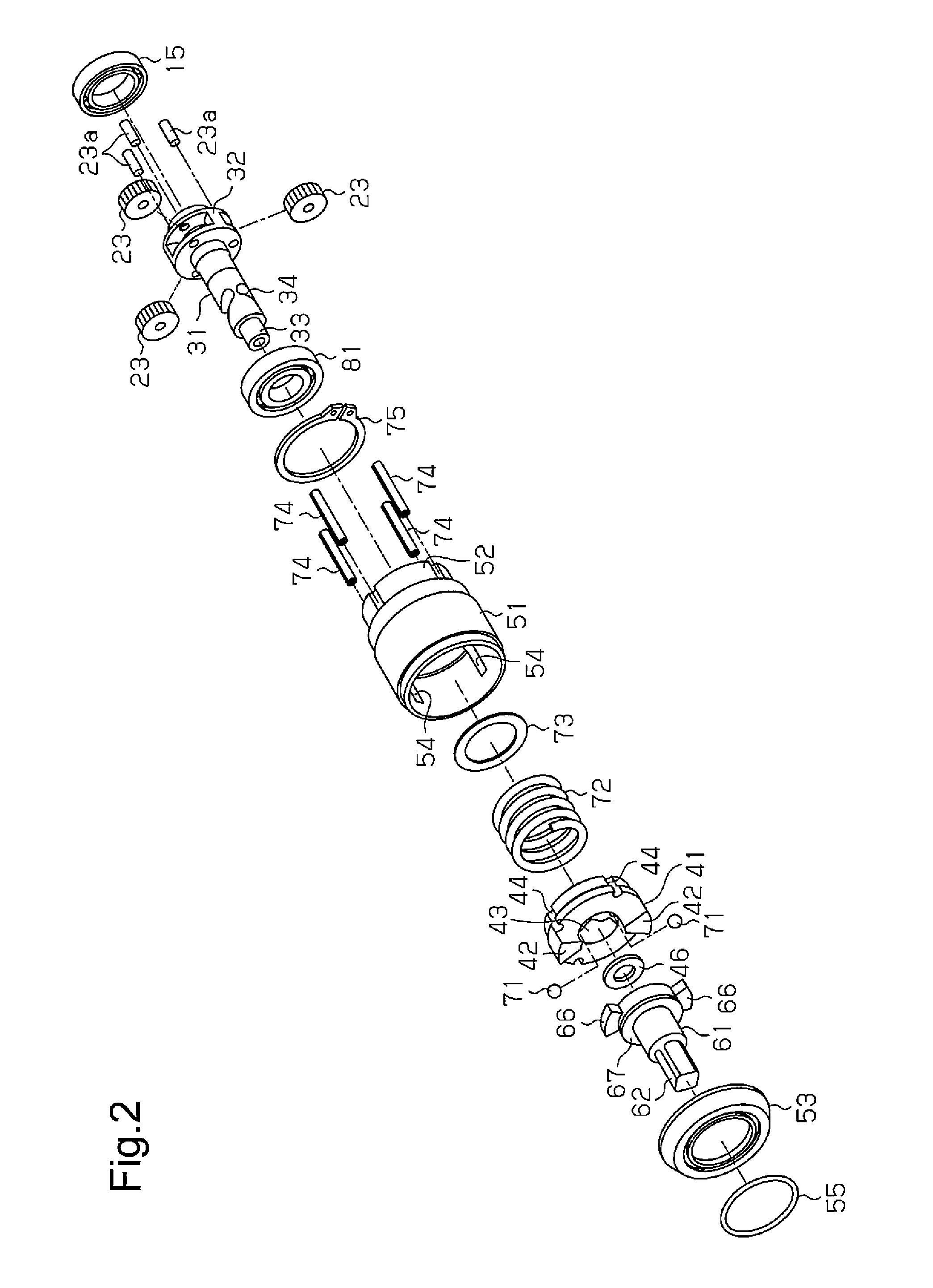 Rotary impact tool