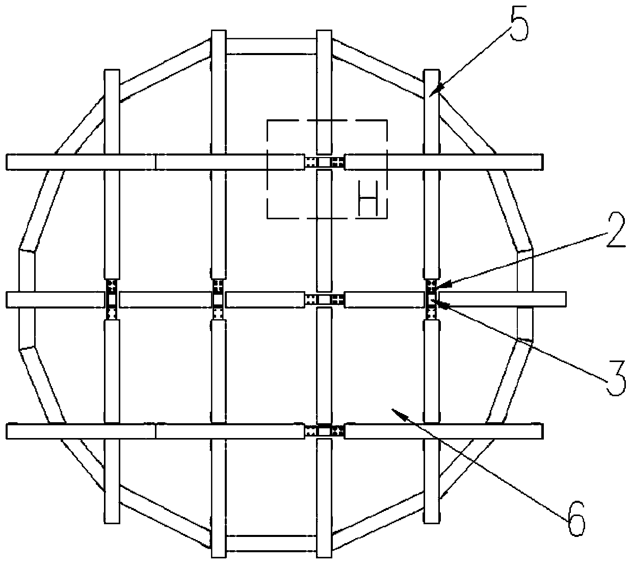 A method for installing a marine cargo tank