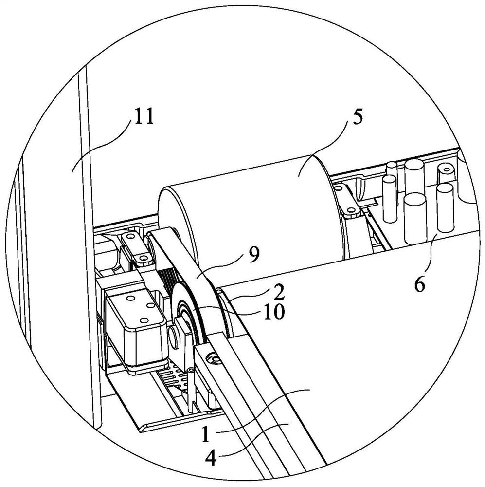 Damping control method for large-gradient running belt of fitness center