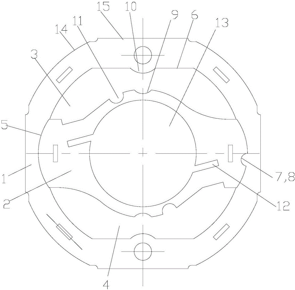 Stator core and motor