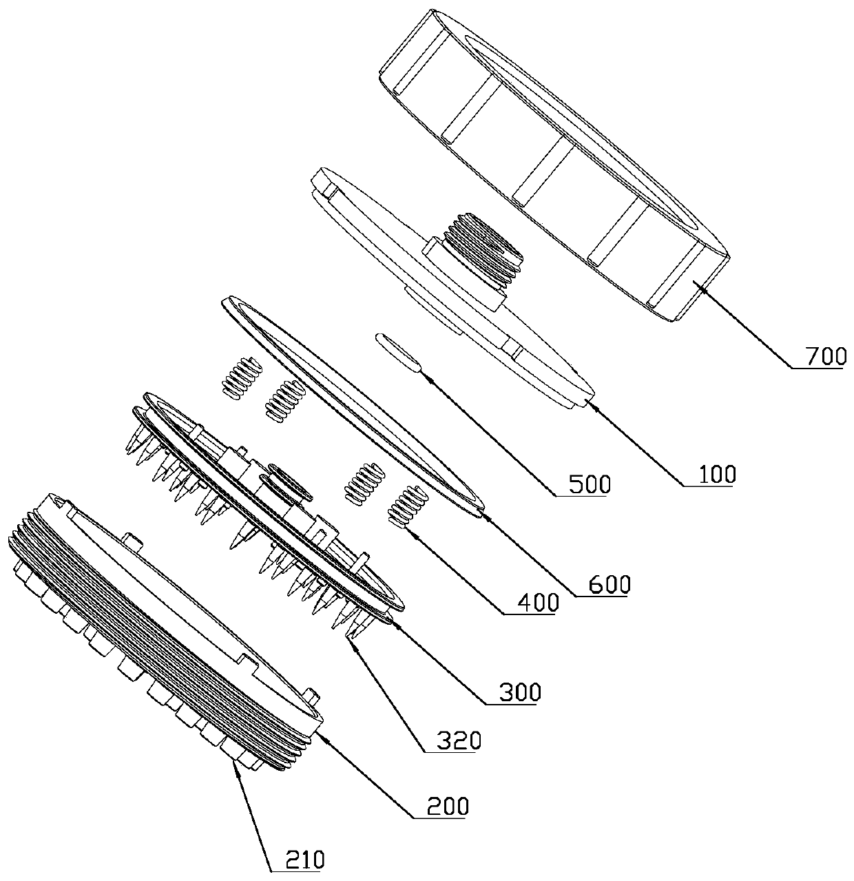 Self-adaptive pressure shower head