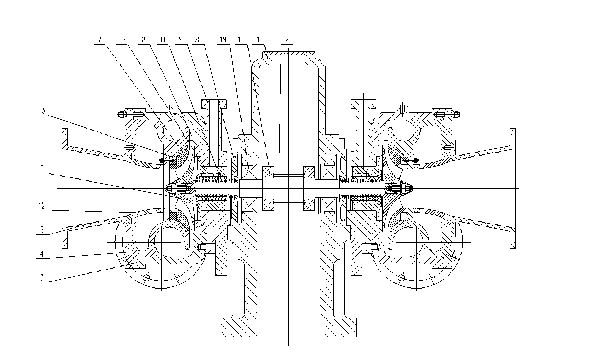 Hydrogen chloride compressor