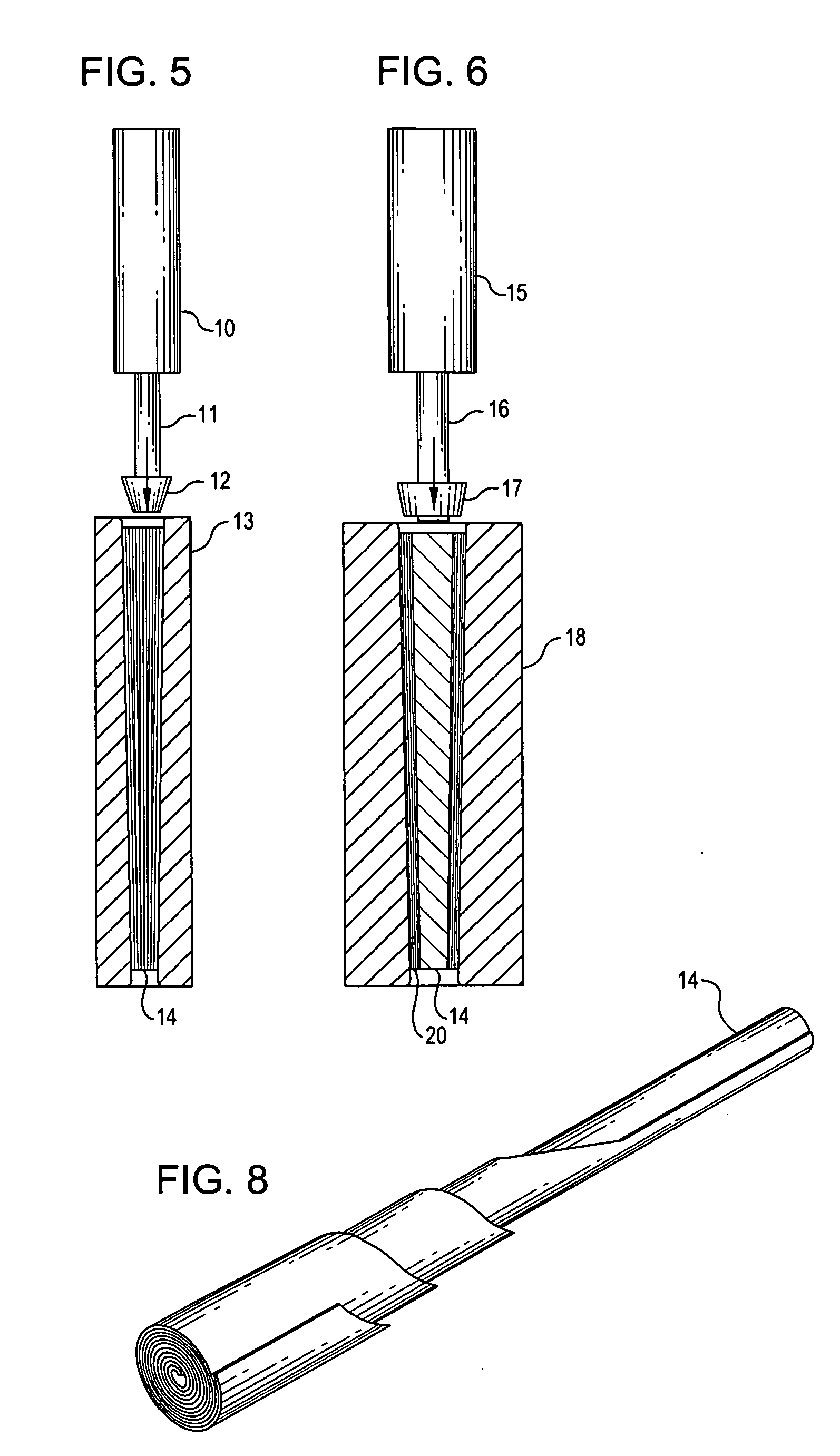 Spiral wound laminate wood and method for construction