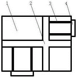 Cutting guide plate top mechanism