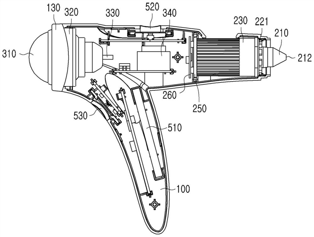 Device capable of plasma irradiation and skin condition measurement