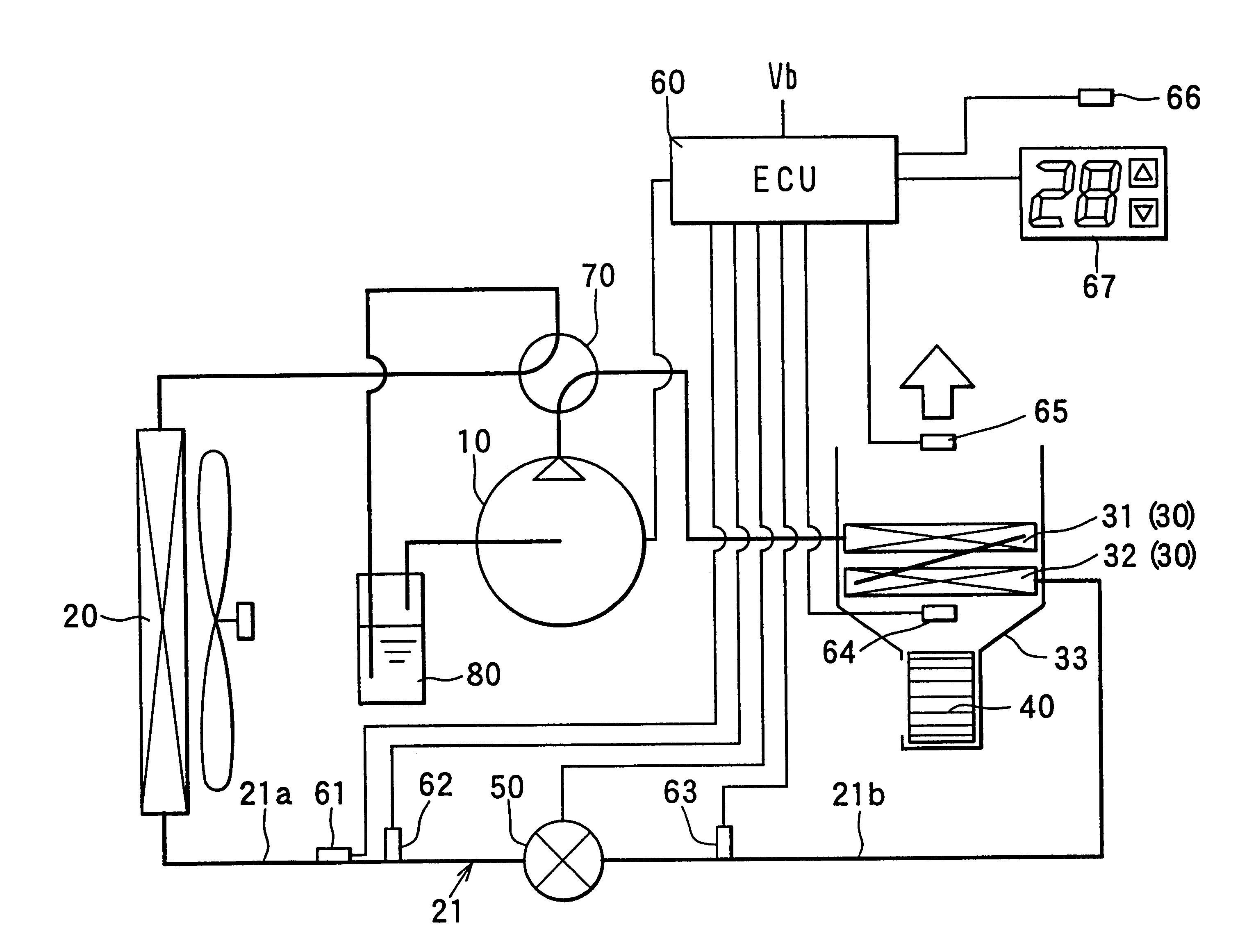 Heat pump cycle system