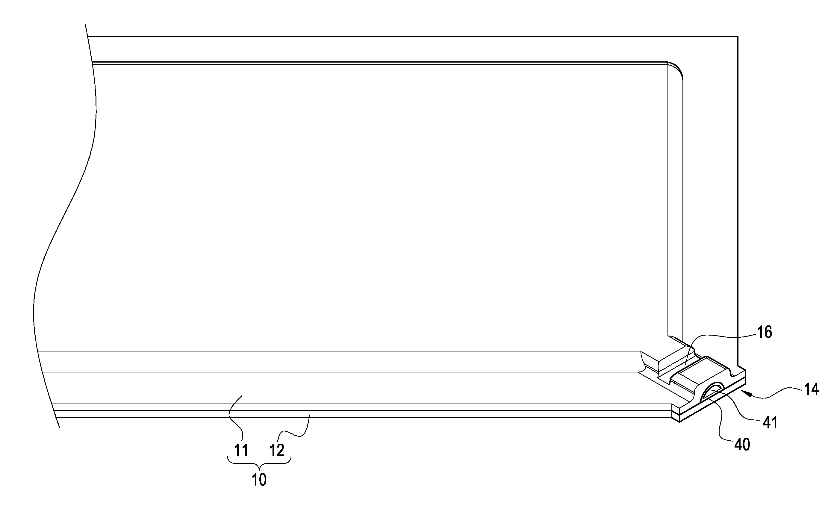 Vapor chamber with improved sealed opening