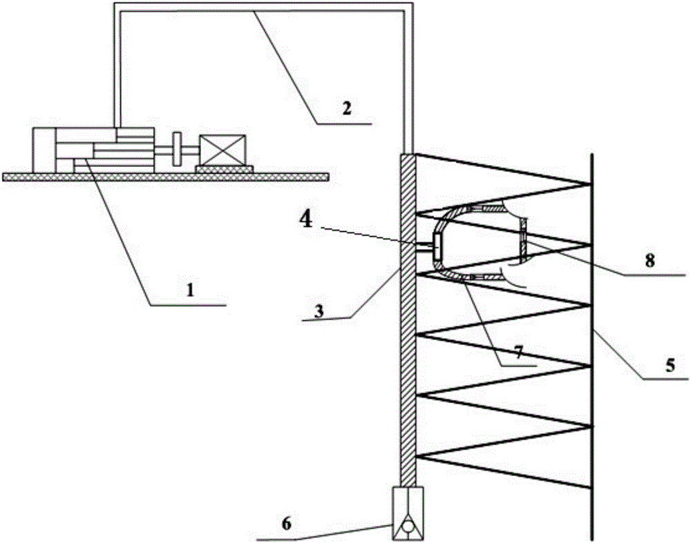 Construction complete equipment for erosion-resistant protective layer of concrete foundation in salty soil zone