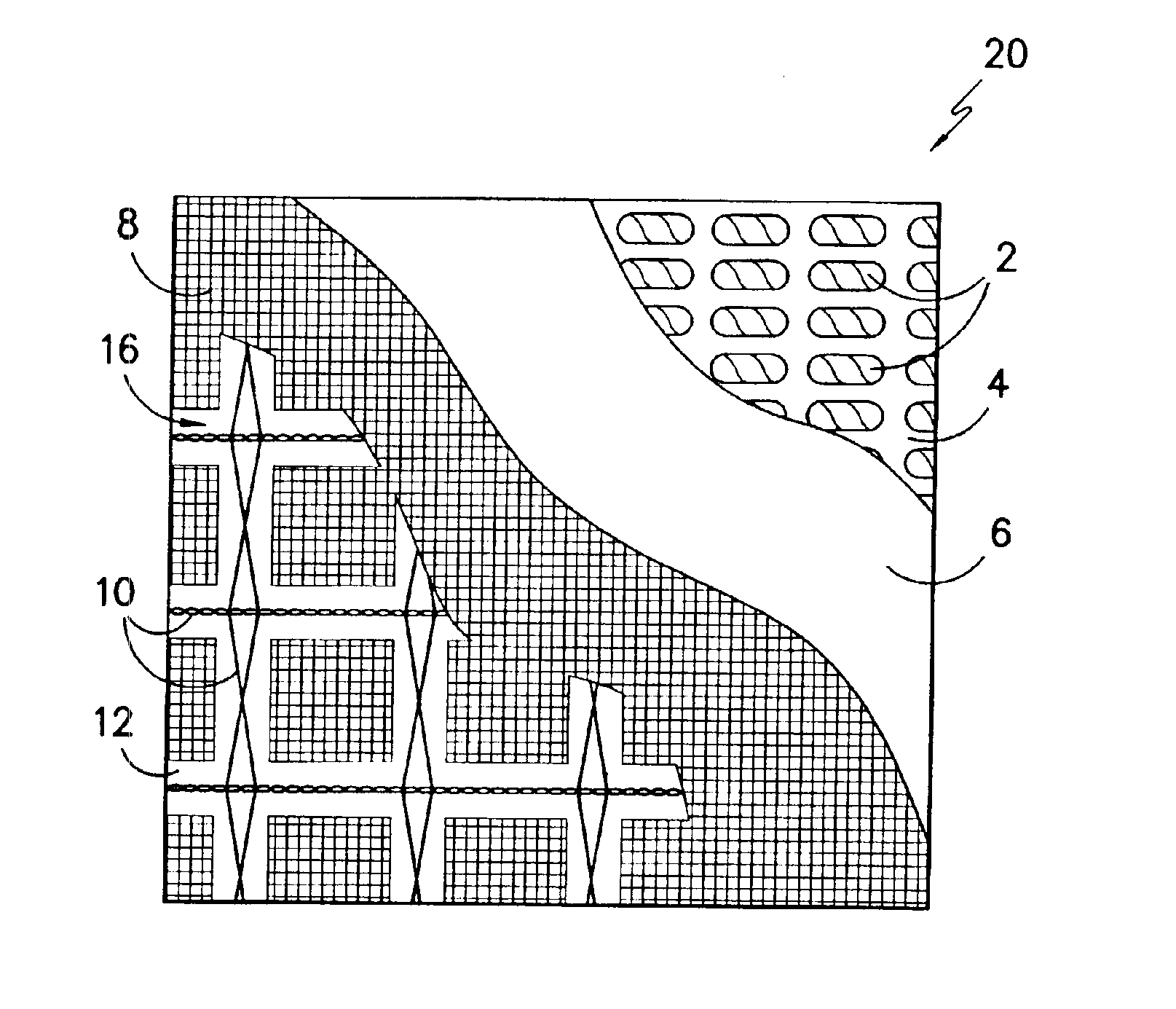 Modular area rug and process of manufacture