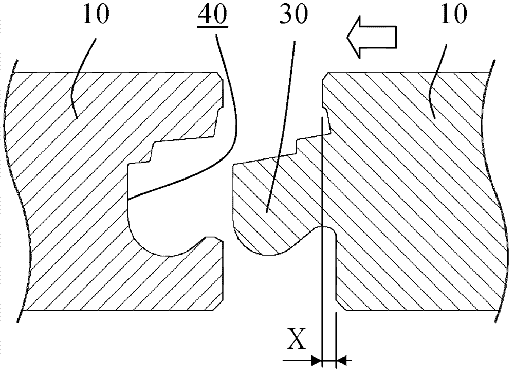 Press buckle lock plate and buckle method