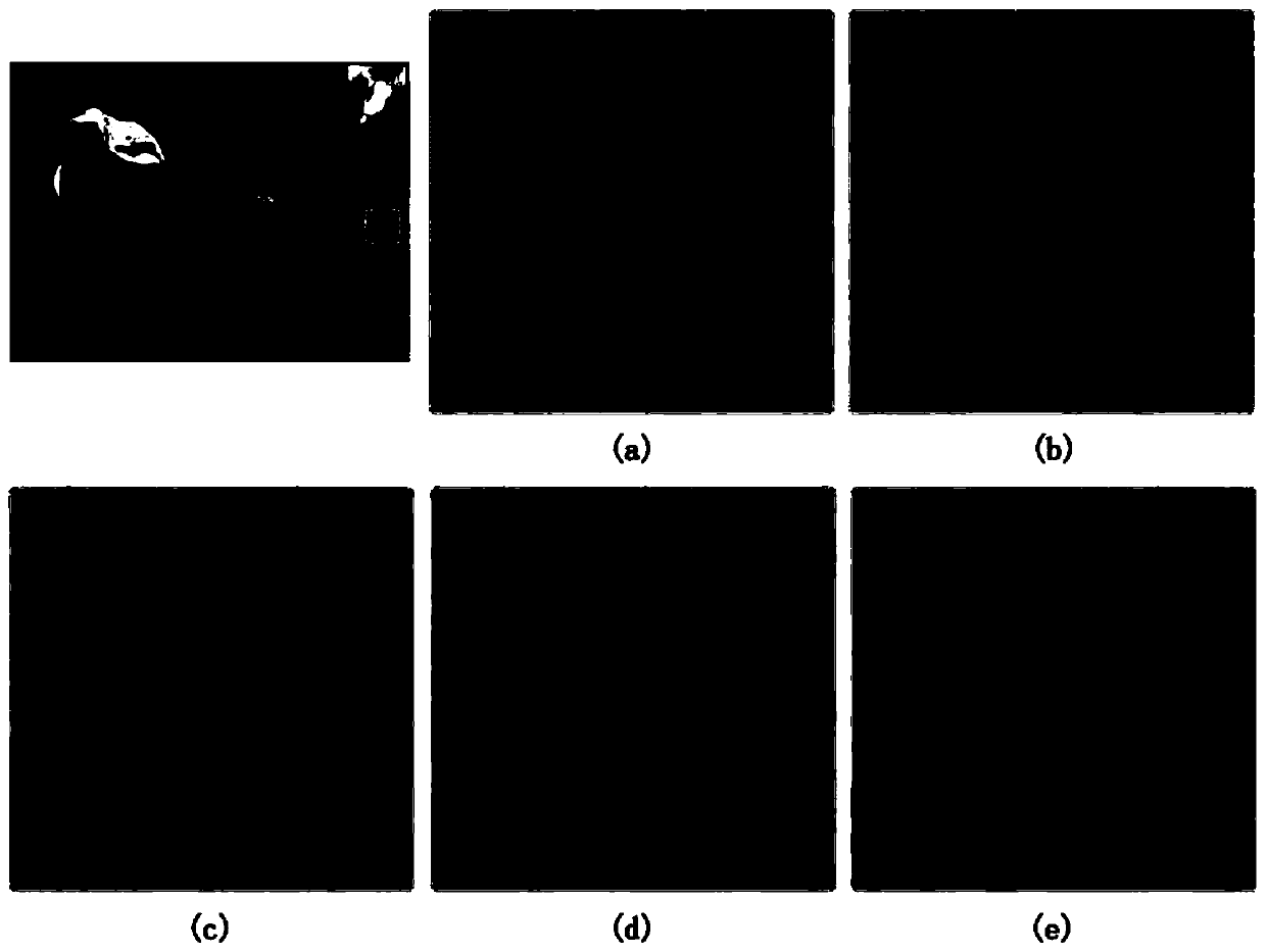 Image bit depth extension method and device based on hybrid framework