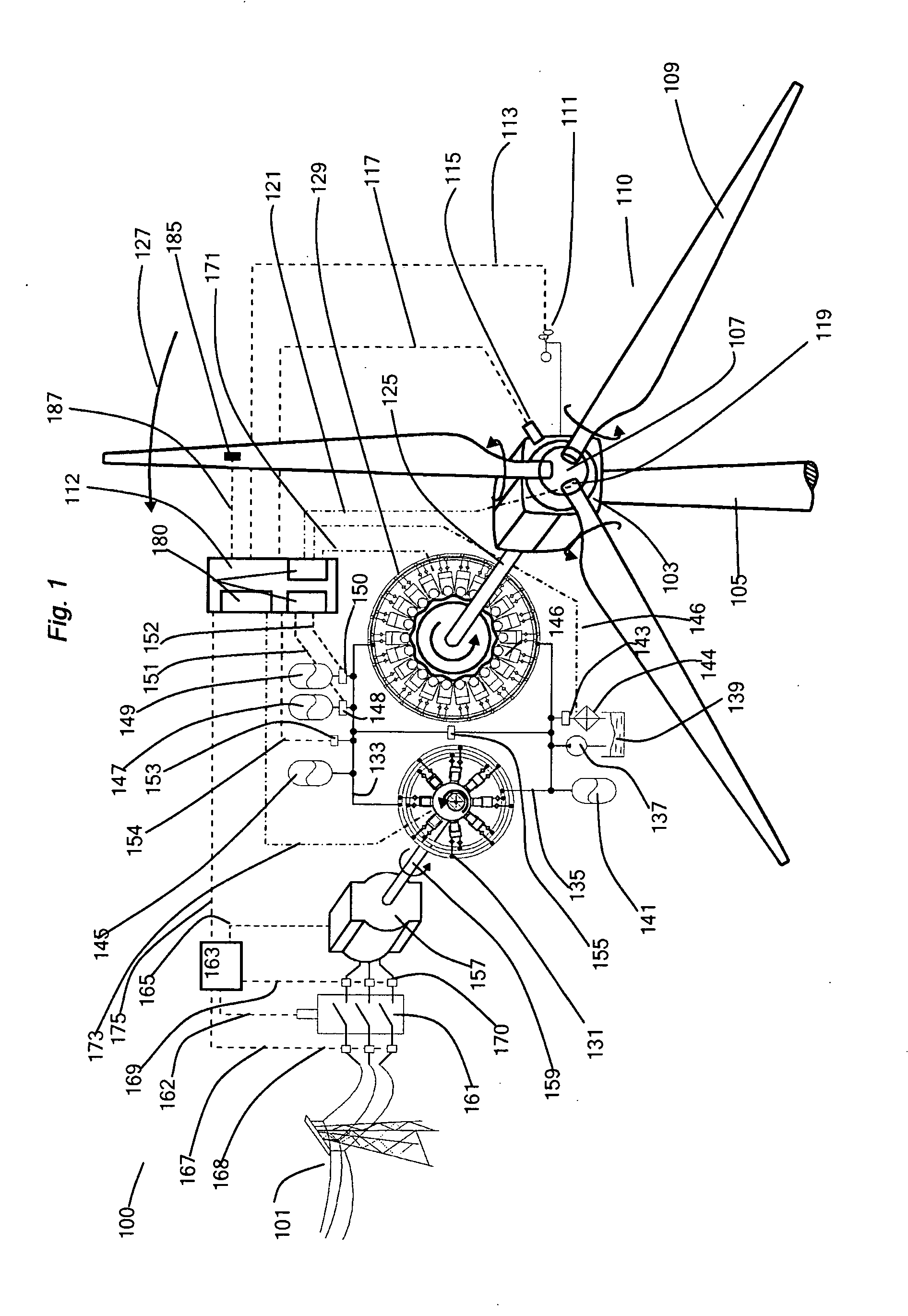 Fluid-working machine with multi-lobe ring cam