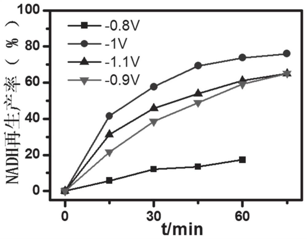 Reduced coenzyme and analogue regeneration catalyst as well as preparation method and application thereof