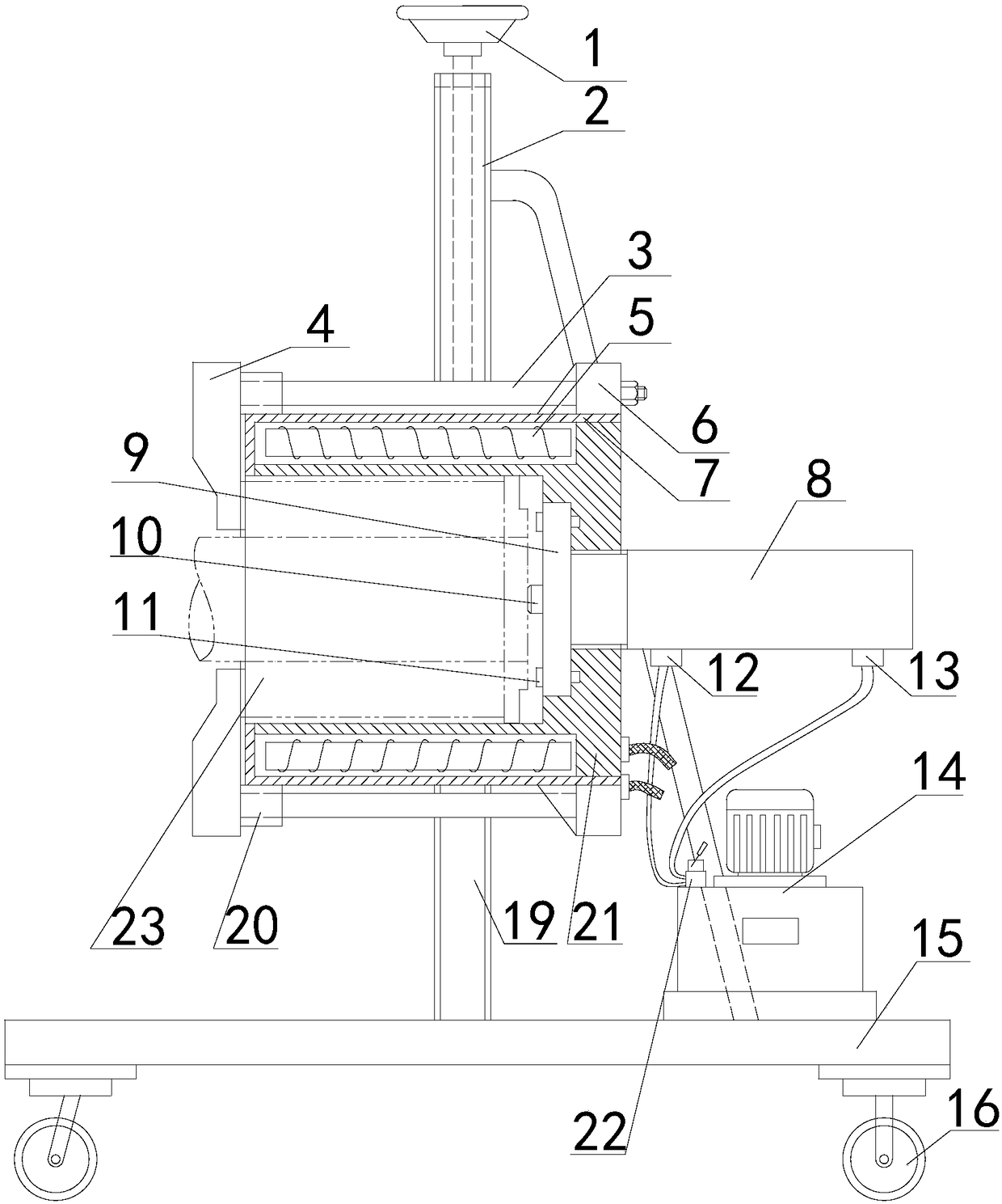 Induction heating hydraulic disassembly and assembly machine