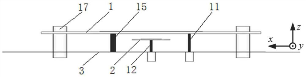 Low-coupling double-frequency double-radiation pattern antenna