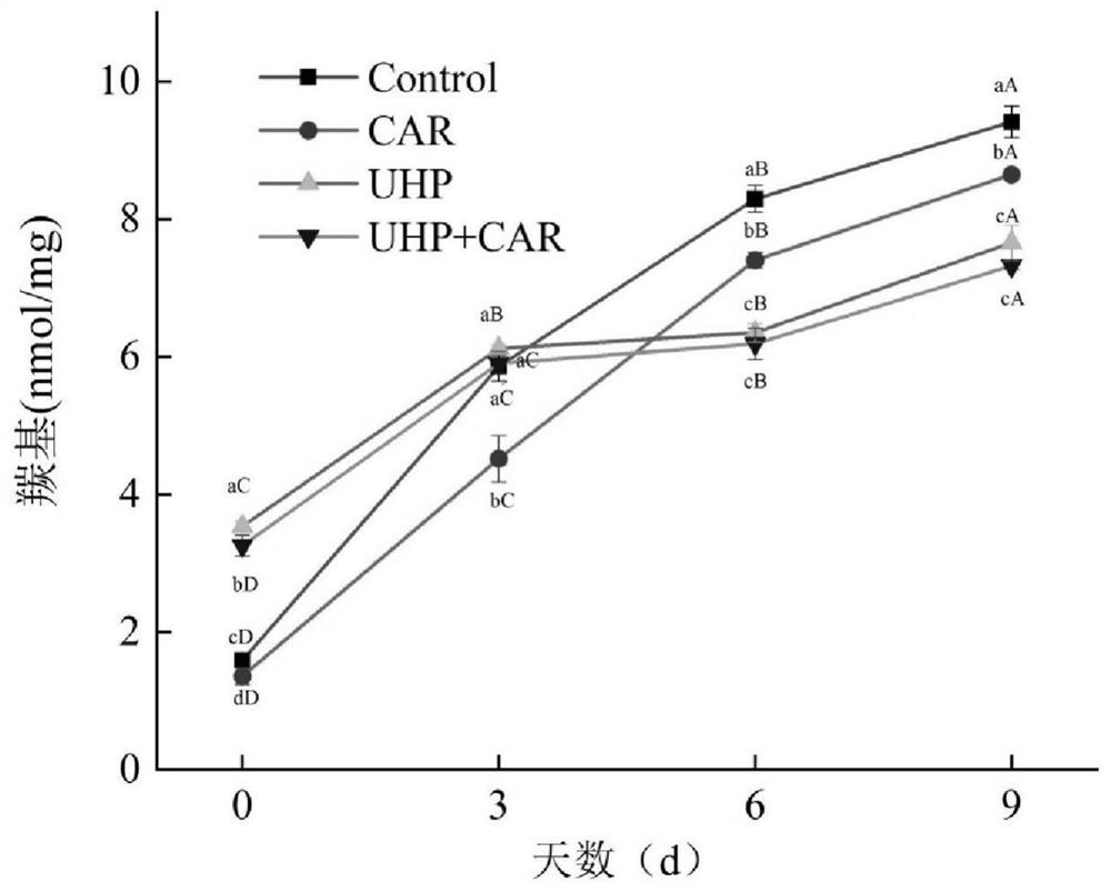 Special combined treatment method for improving long-term refrigeration quality of snakehead meat