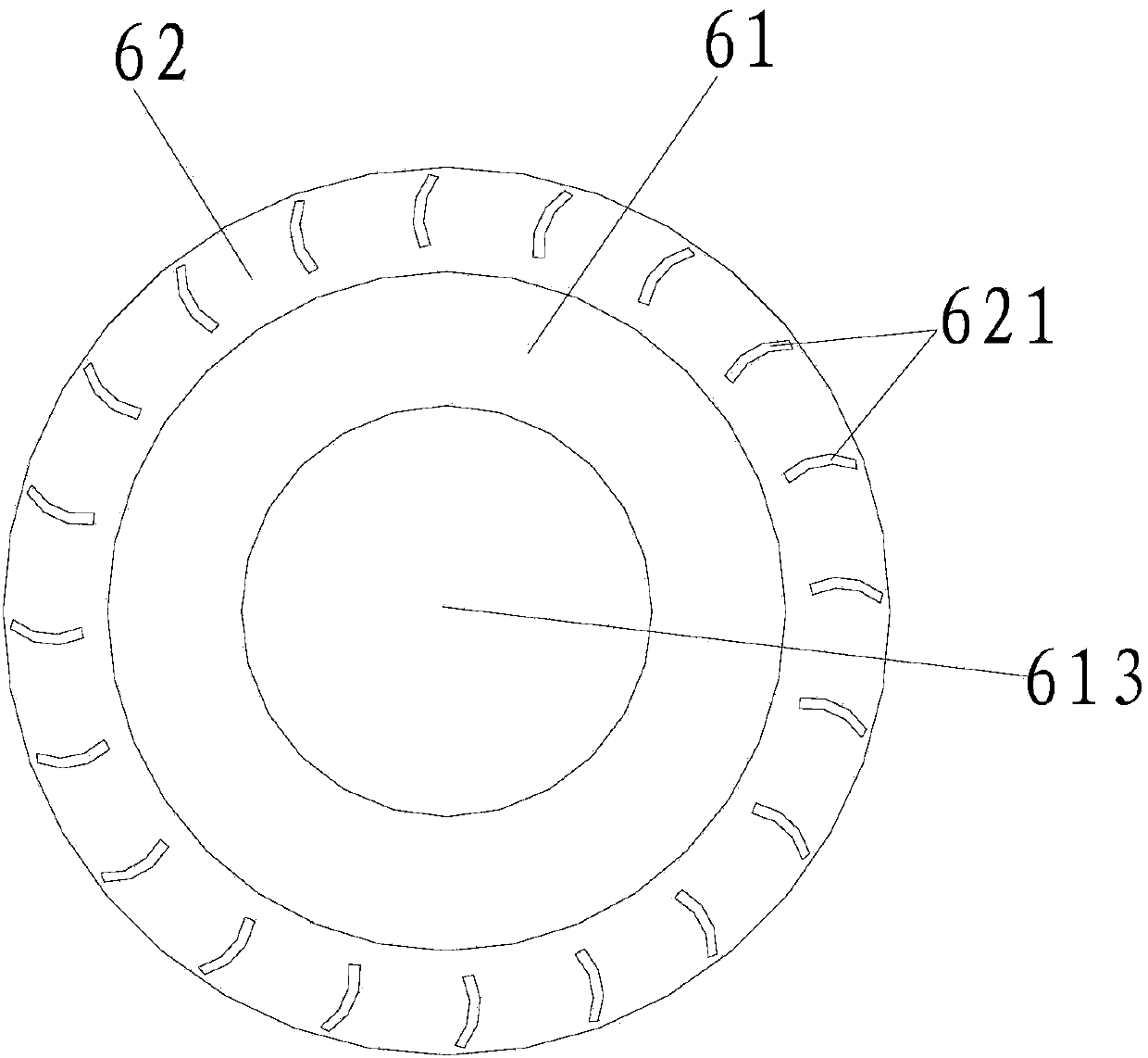 Cross flow type cooling tower for central air conditioner