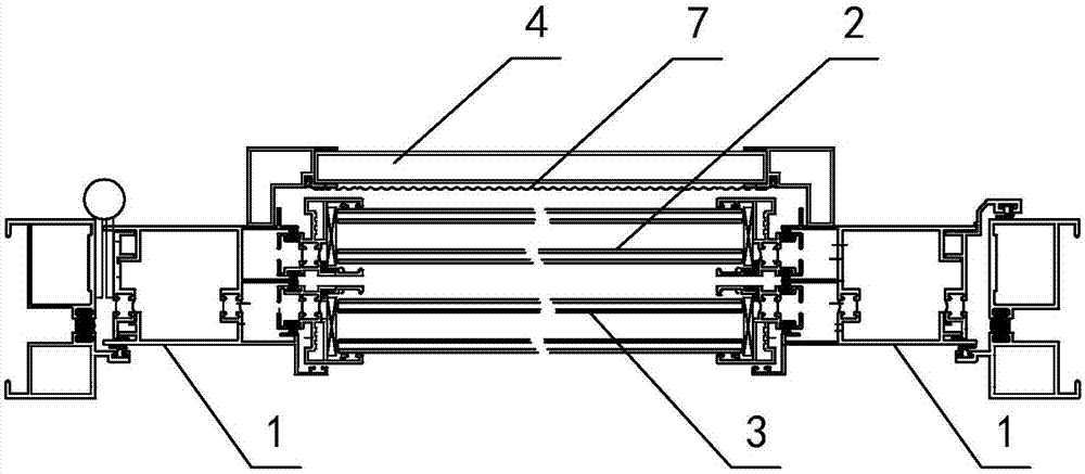 Window opening mode-adjustable burglary-resisting window