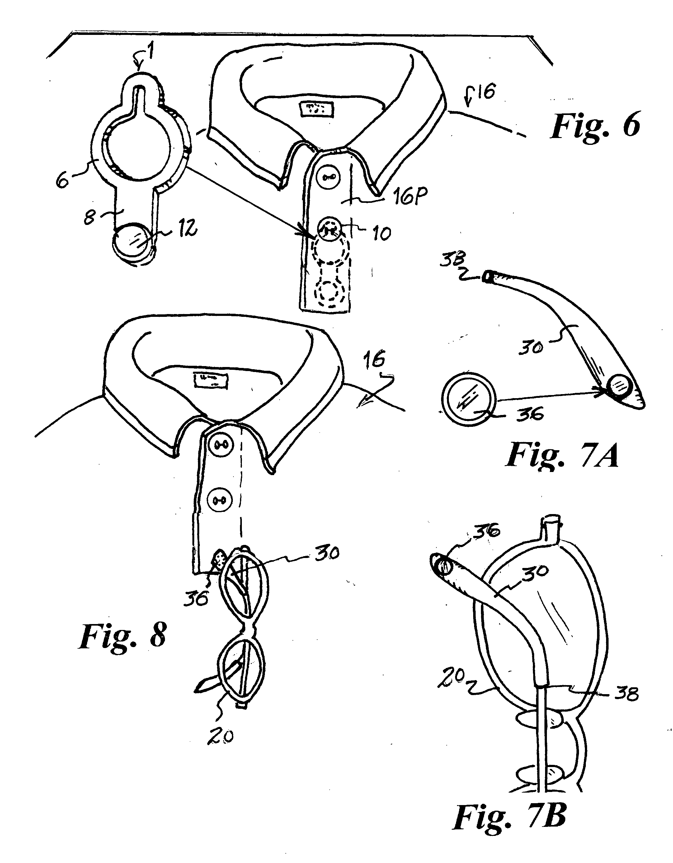 Portable securement system for eyewear