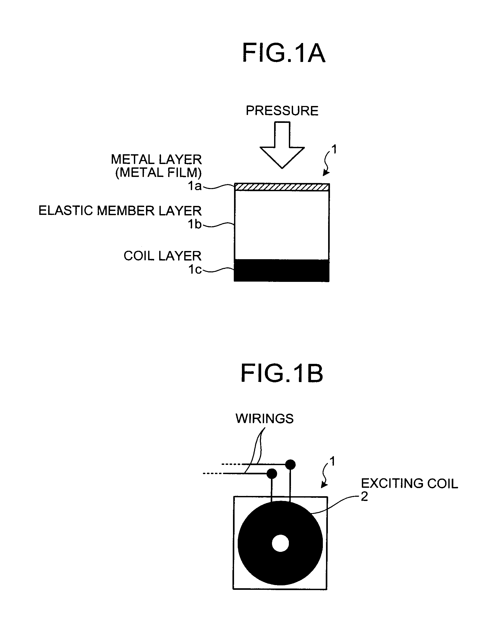 Pressure sensor and device for measuring pressure