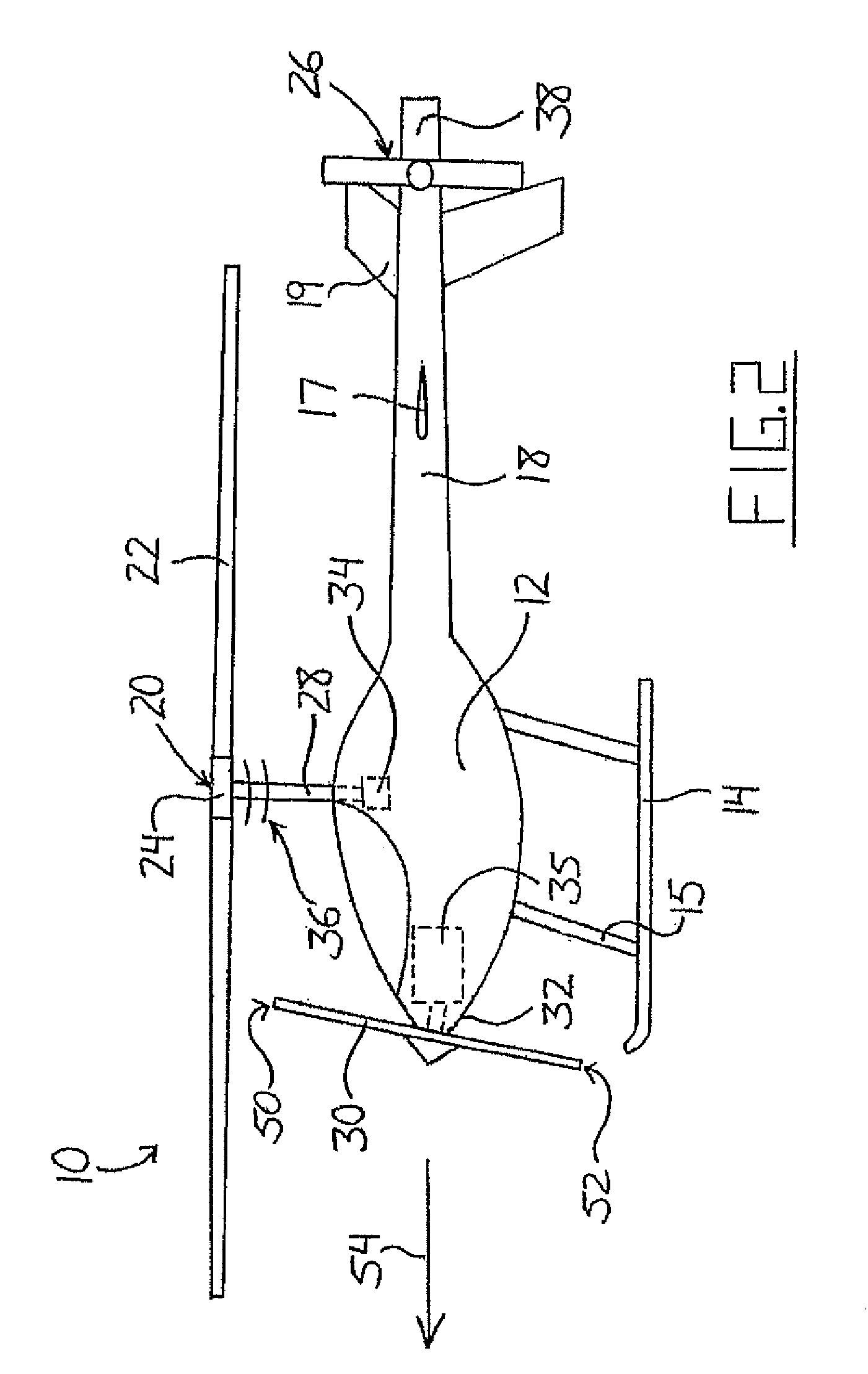 Aircraft with Helicopter Rotor, Thrust Generator and Assymetric Wing Configuration