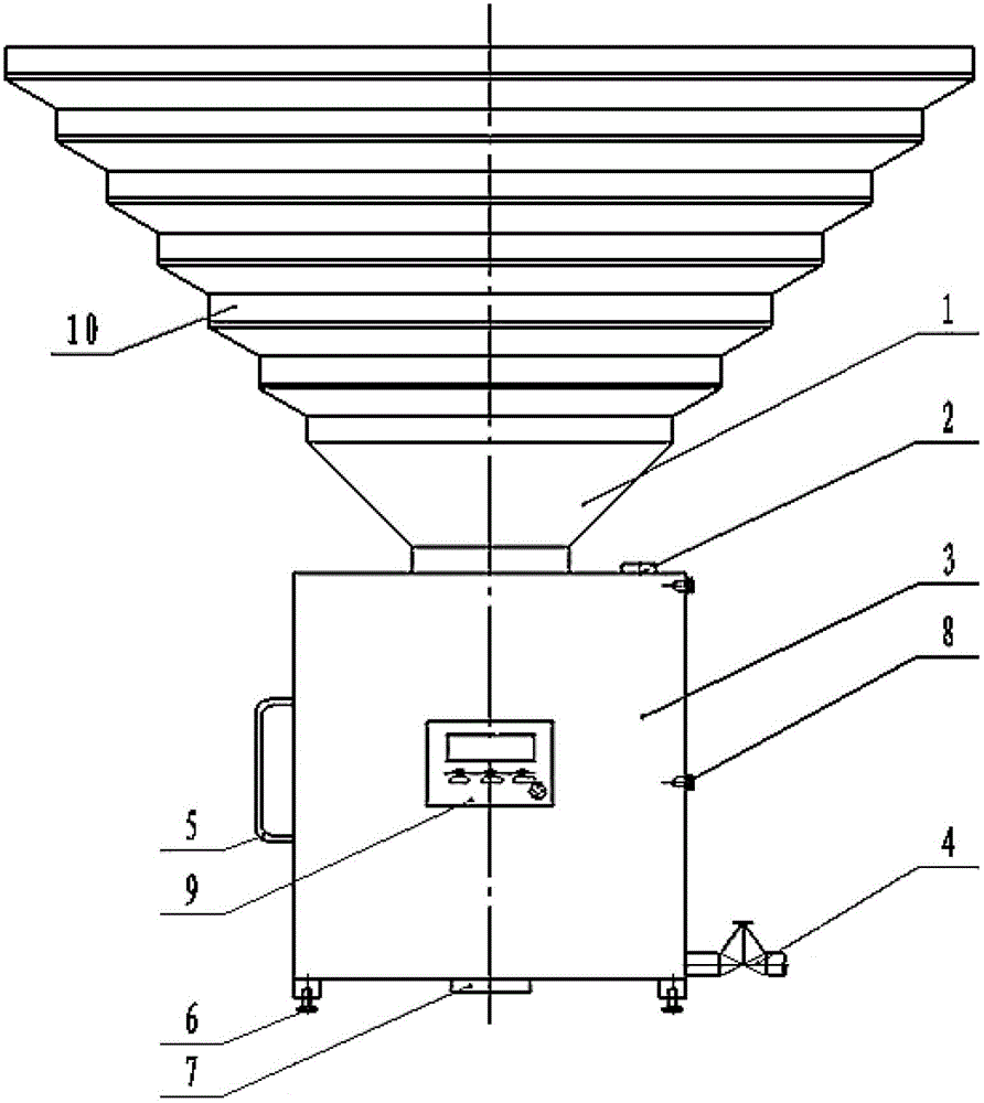 Full-automatic measuring instrument and measuring method for spraying water quantity of underground engineering roadway top plate