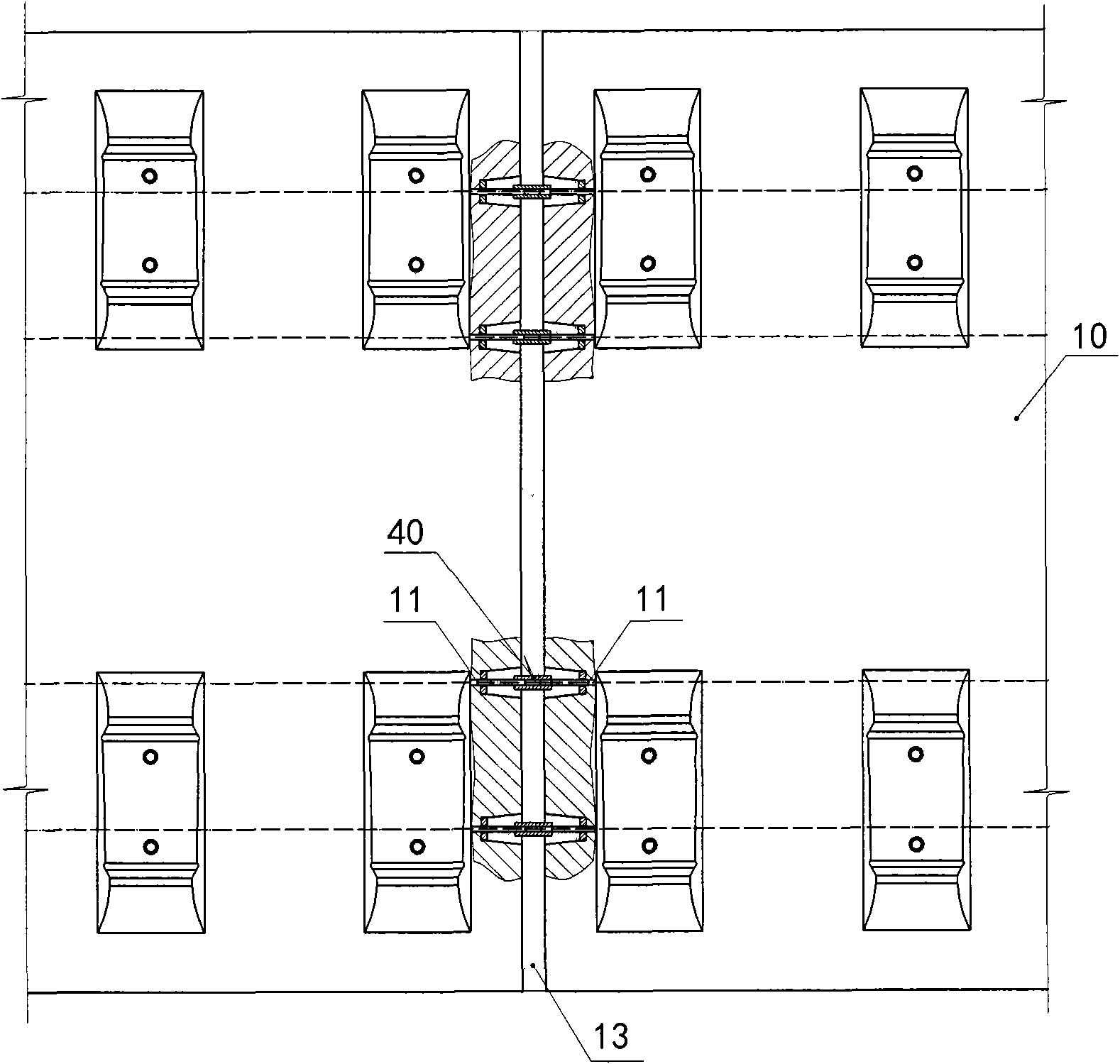 Integral ballastless track