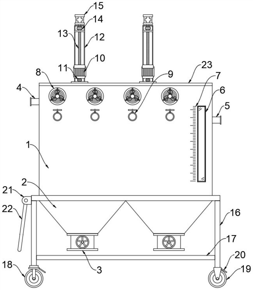 Flocculation precipitation floater separation equipment for power plant wastewater treatment