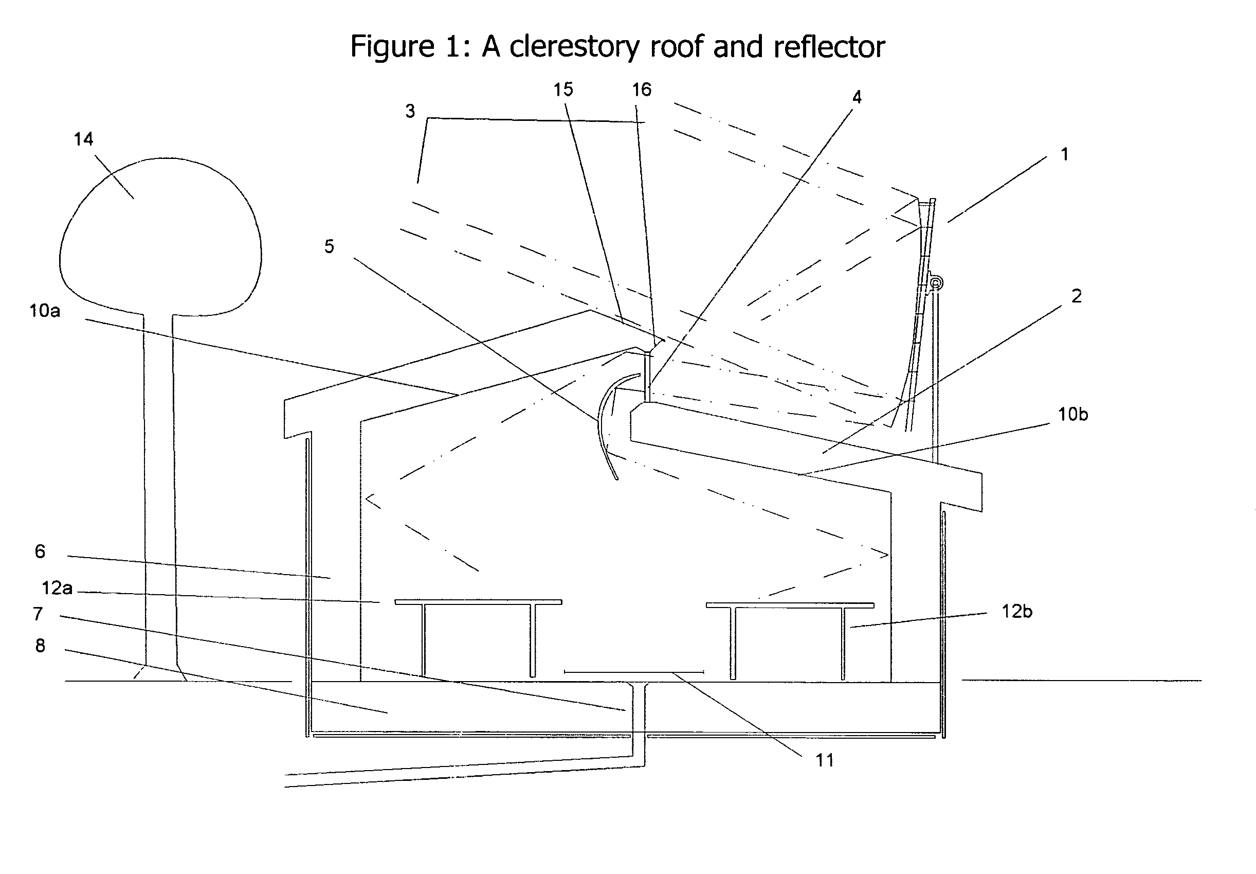 Solar reflector, collecting window and heat storage