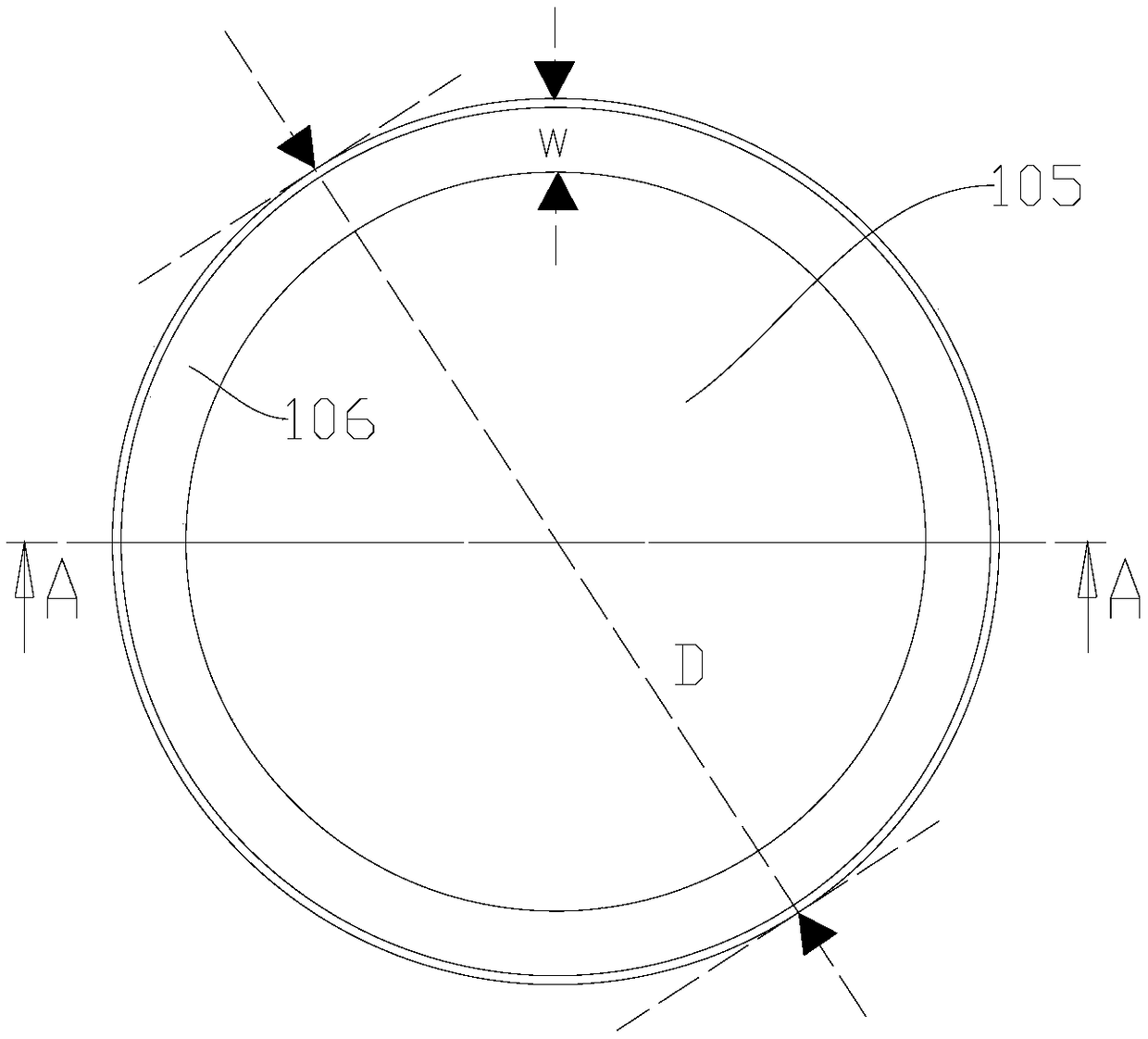 Dynamic balance ring and design method thereof