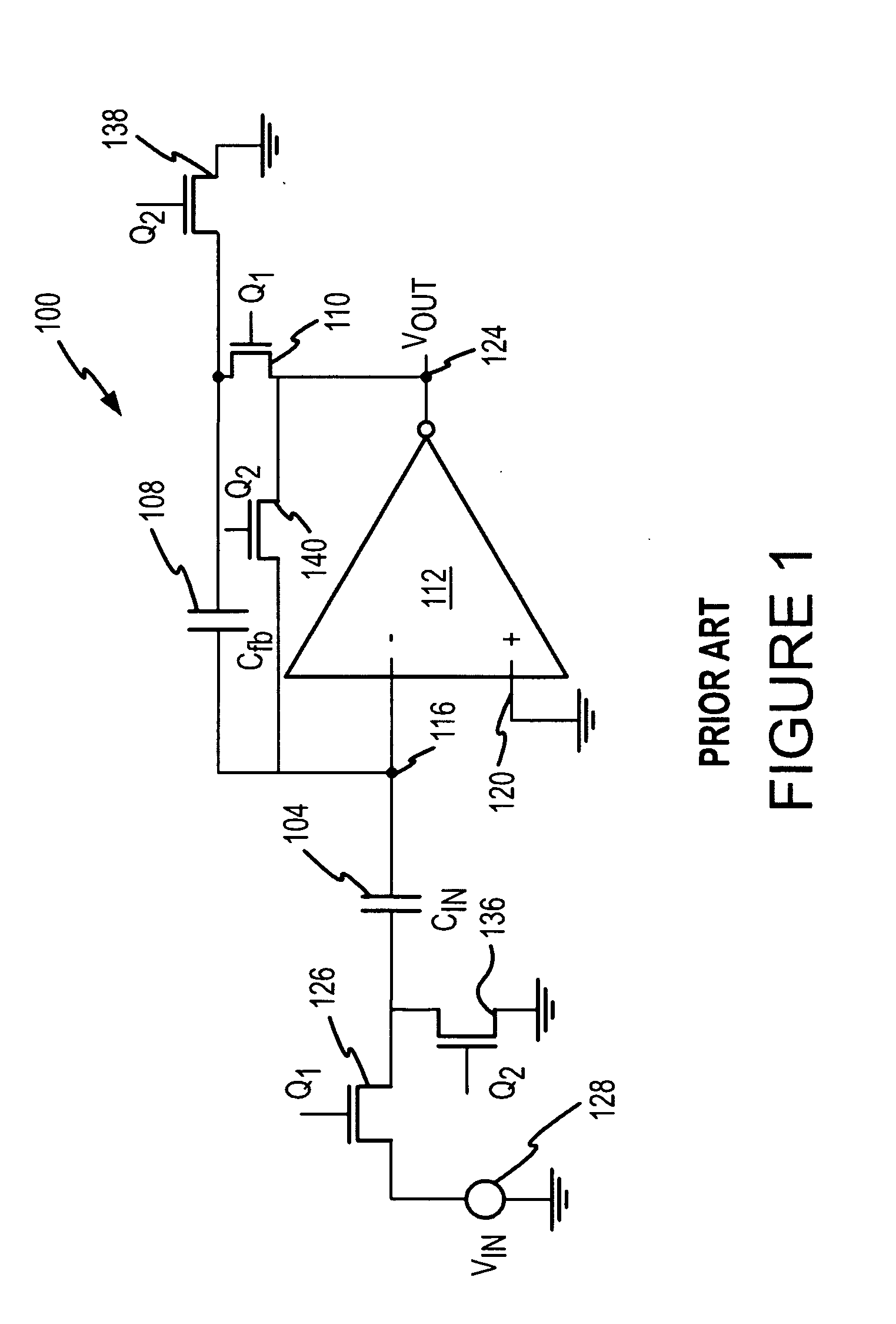 Switched capacitor amplifier with higher gain and improved closed-loop gain accuracy