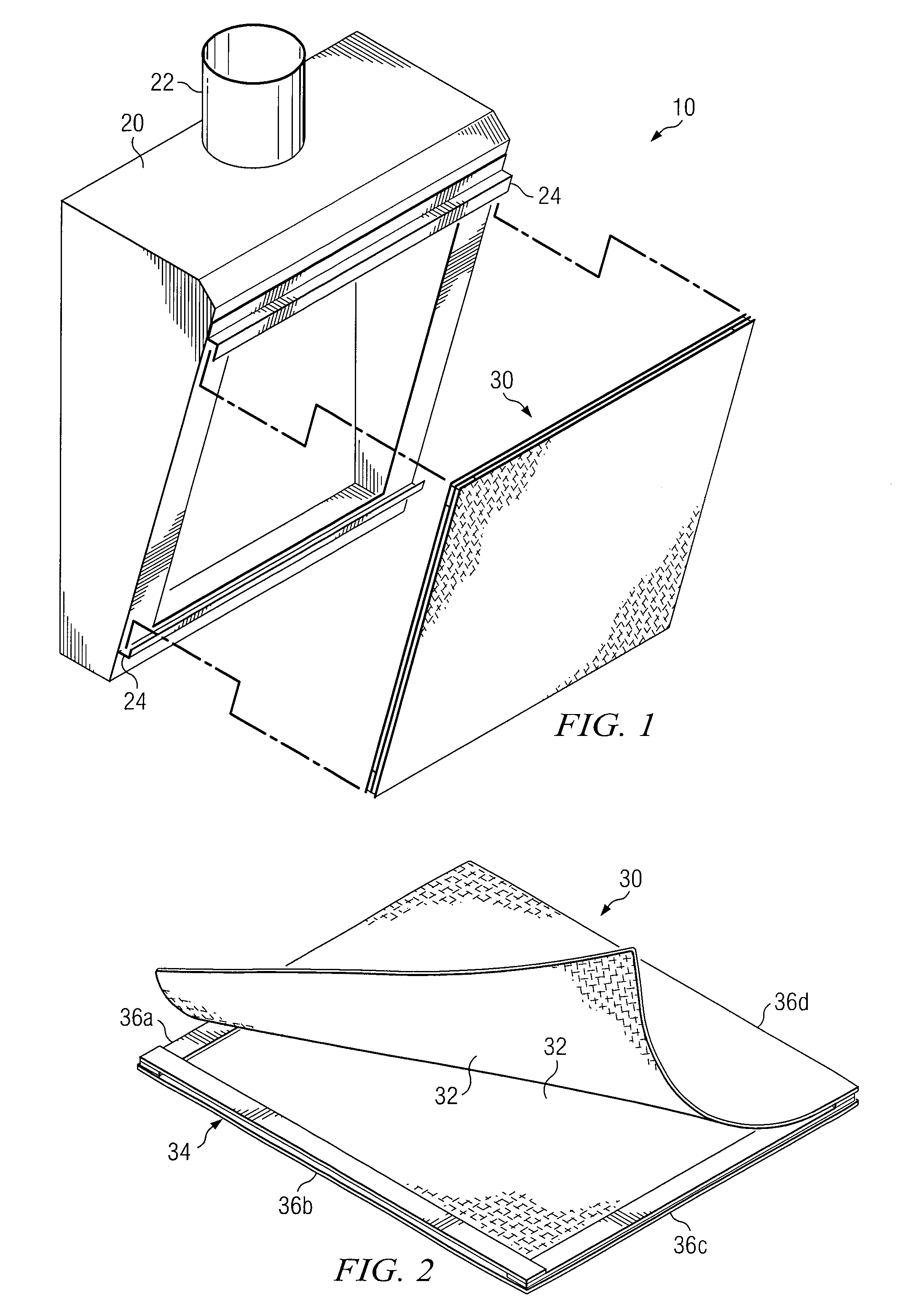 Flame Resistant Filter Apparatus and Method