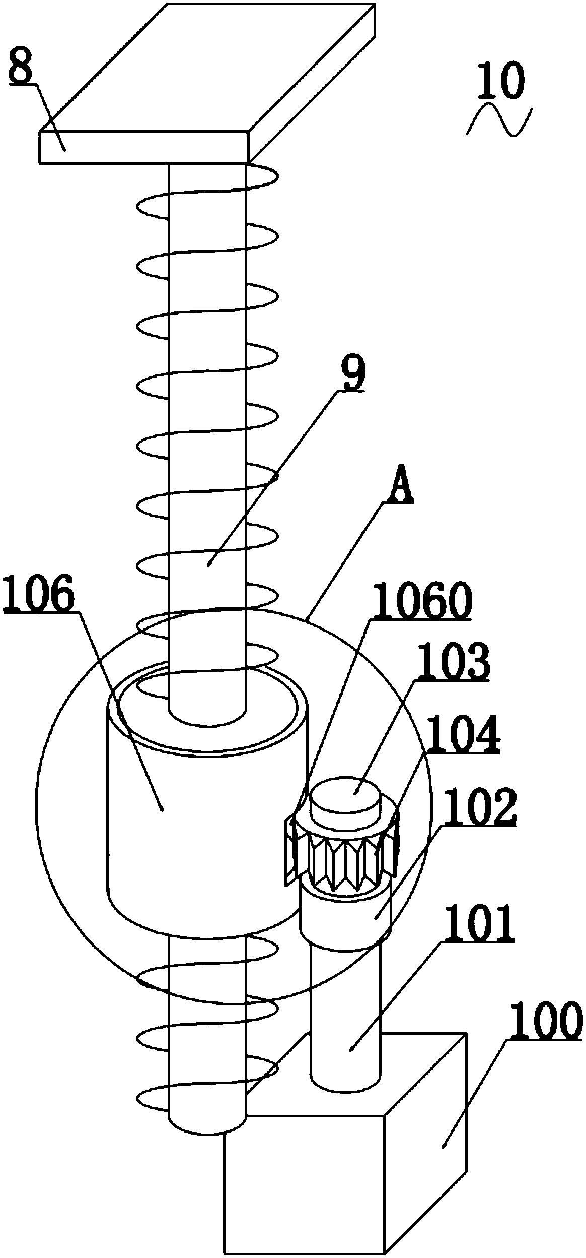 Antimony sulfide purification device