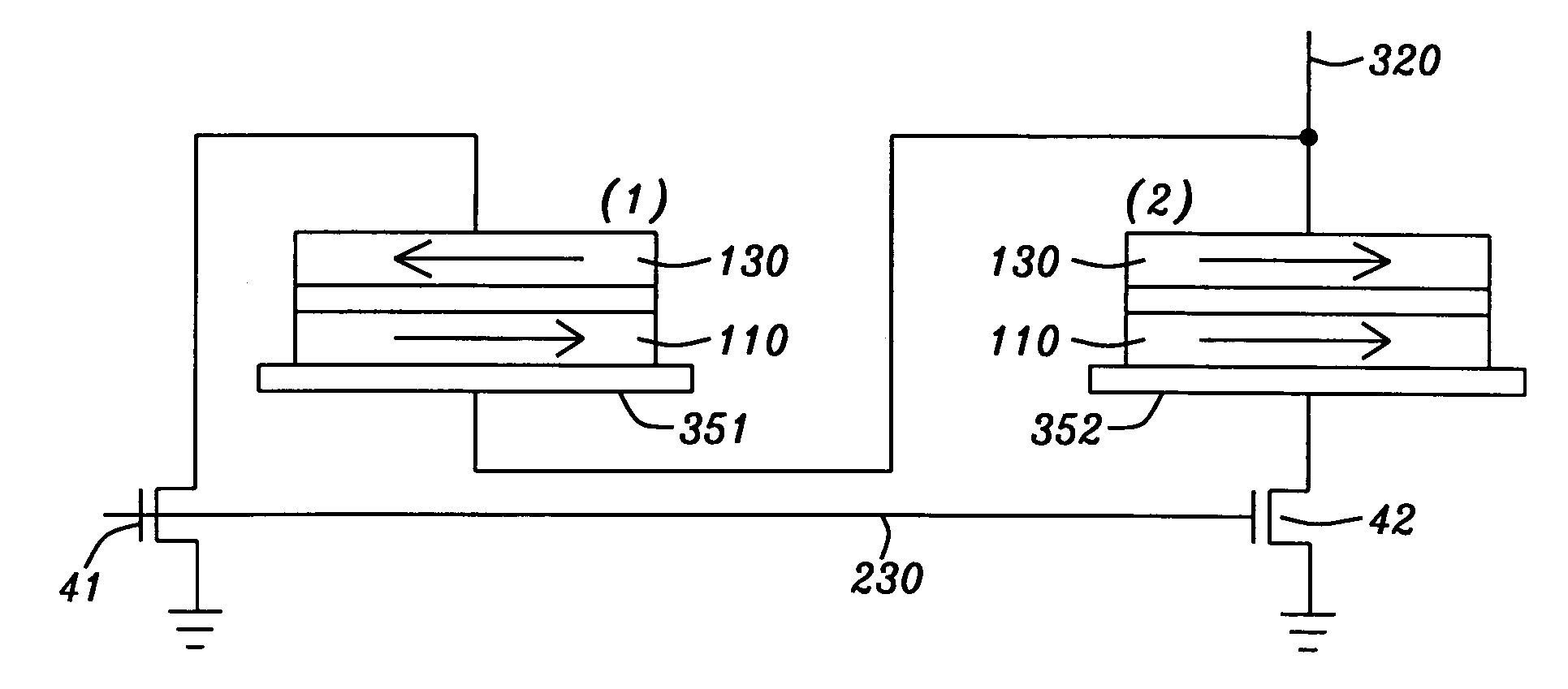 Read disturb-free SMT reference cell scheme