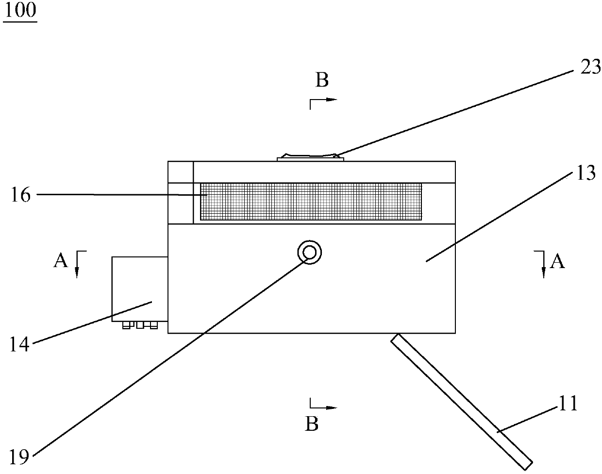 Box-type heat pump drying cabinet