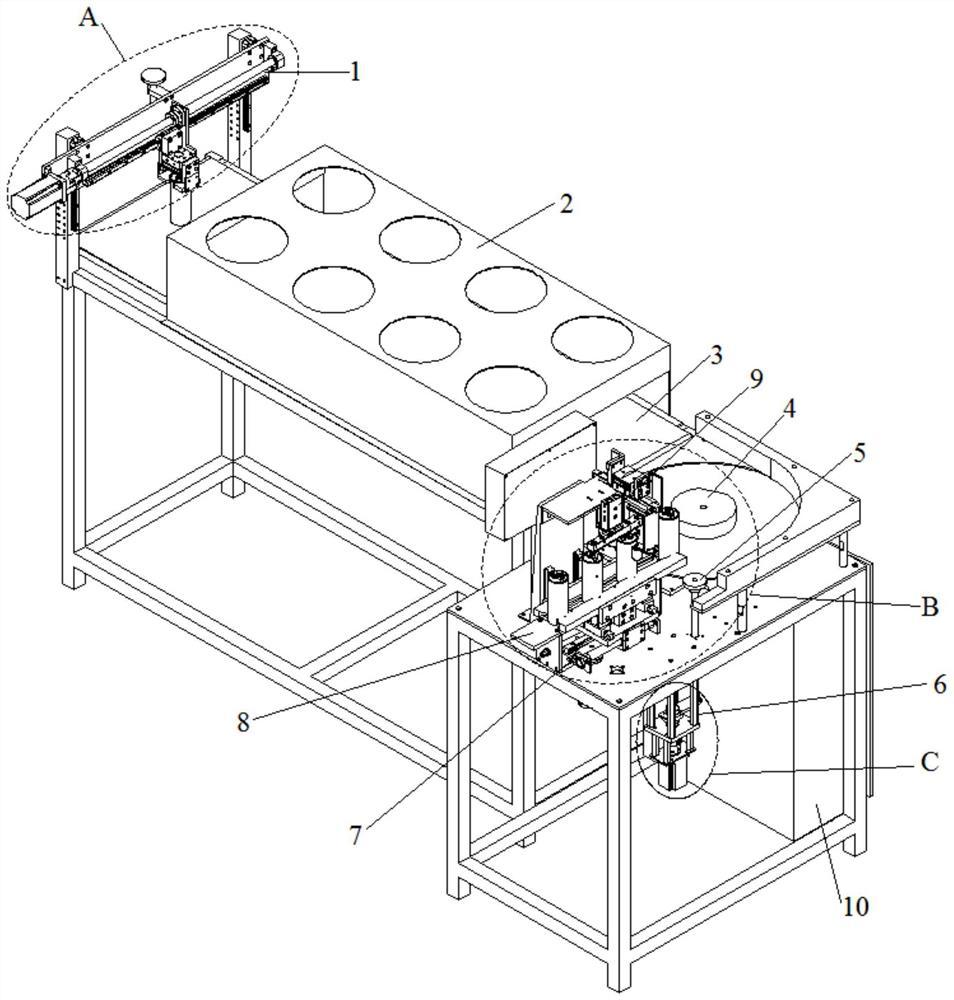 Capacitor forming and testing equipment and testing system