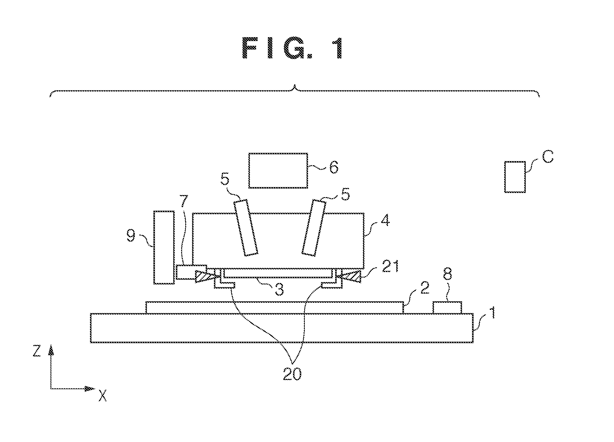 Imprint apparatus, template of imprint apparatus, and article manufacturing method