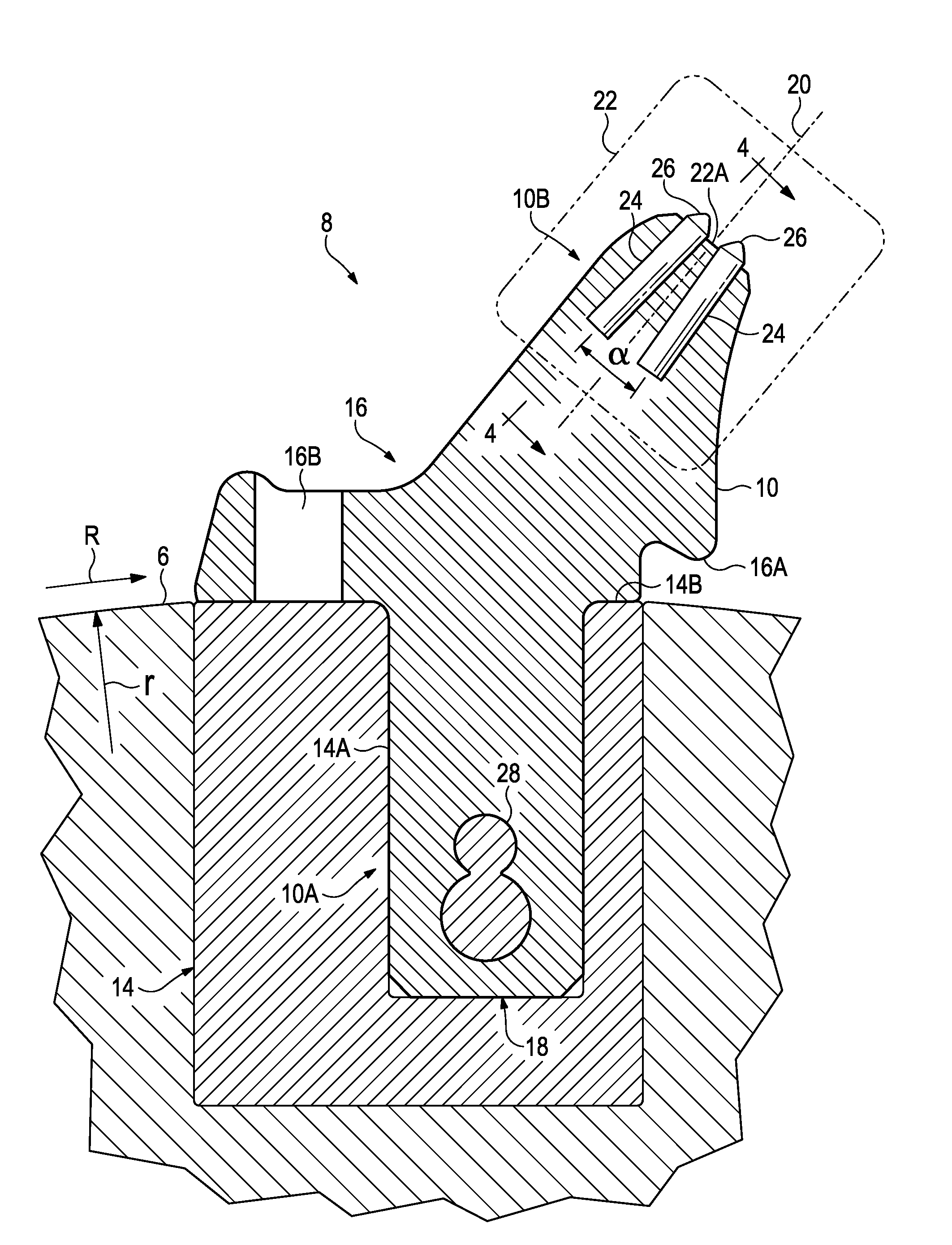 Pick For Earthworking Machine