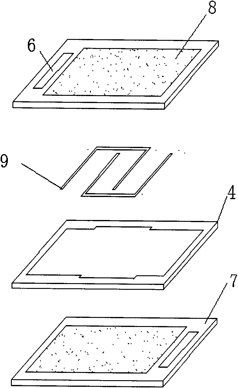 Electro adsorption water treatment module