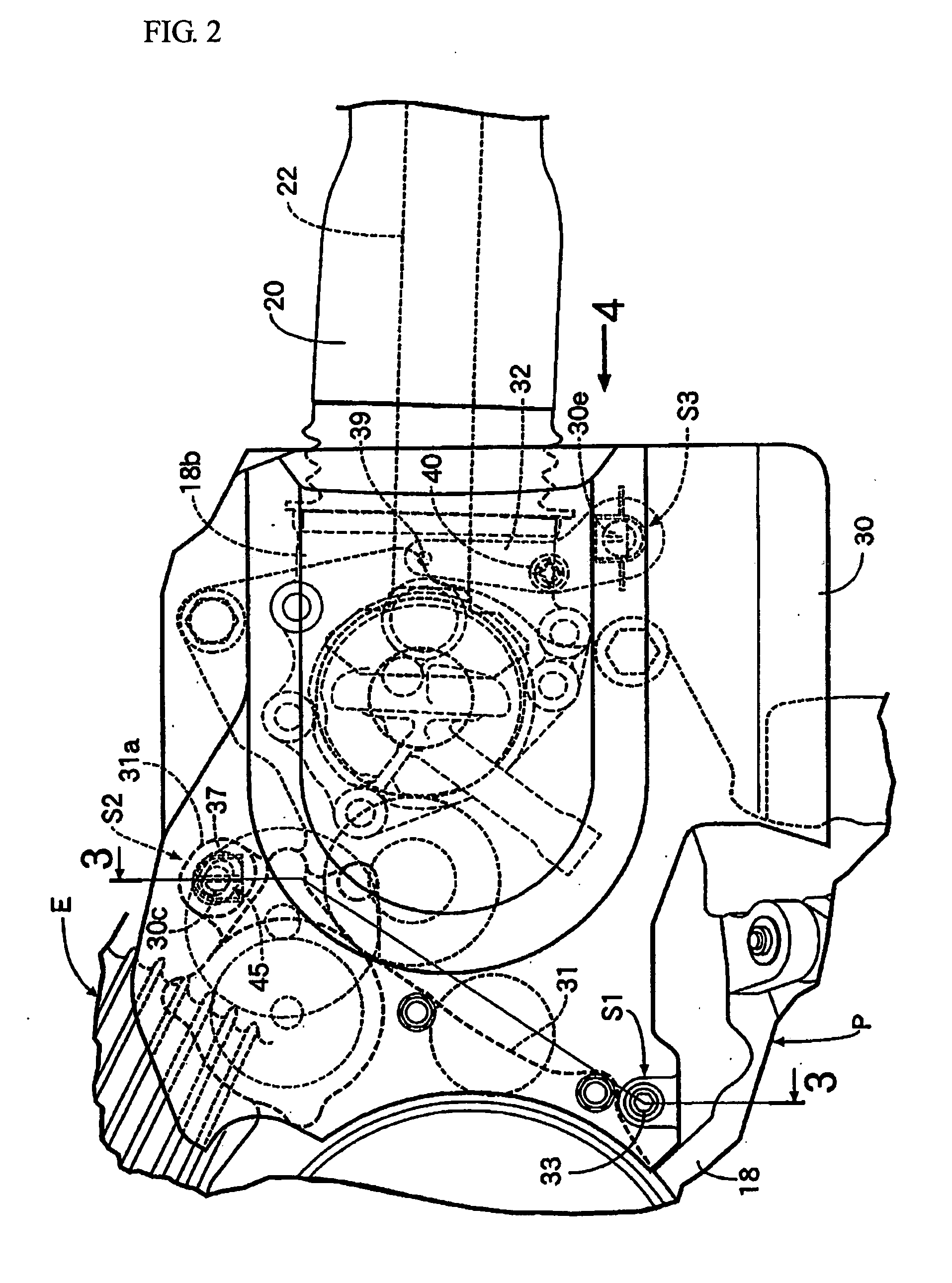 Cover supporting structure for light vehicle