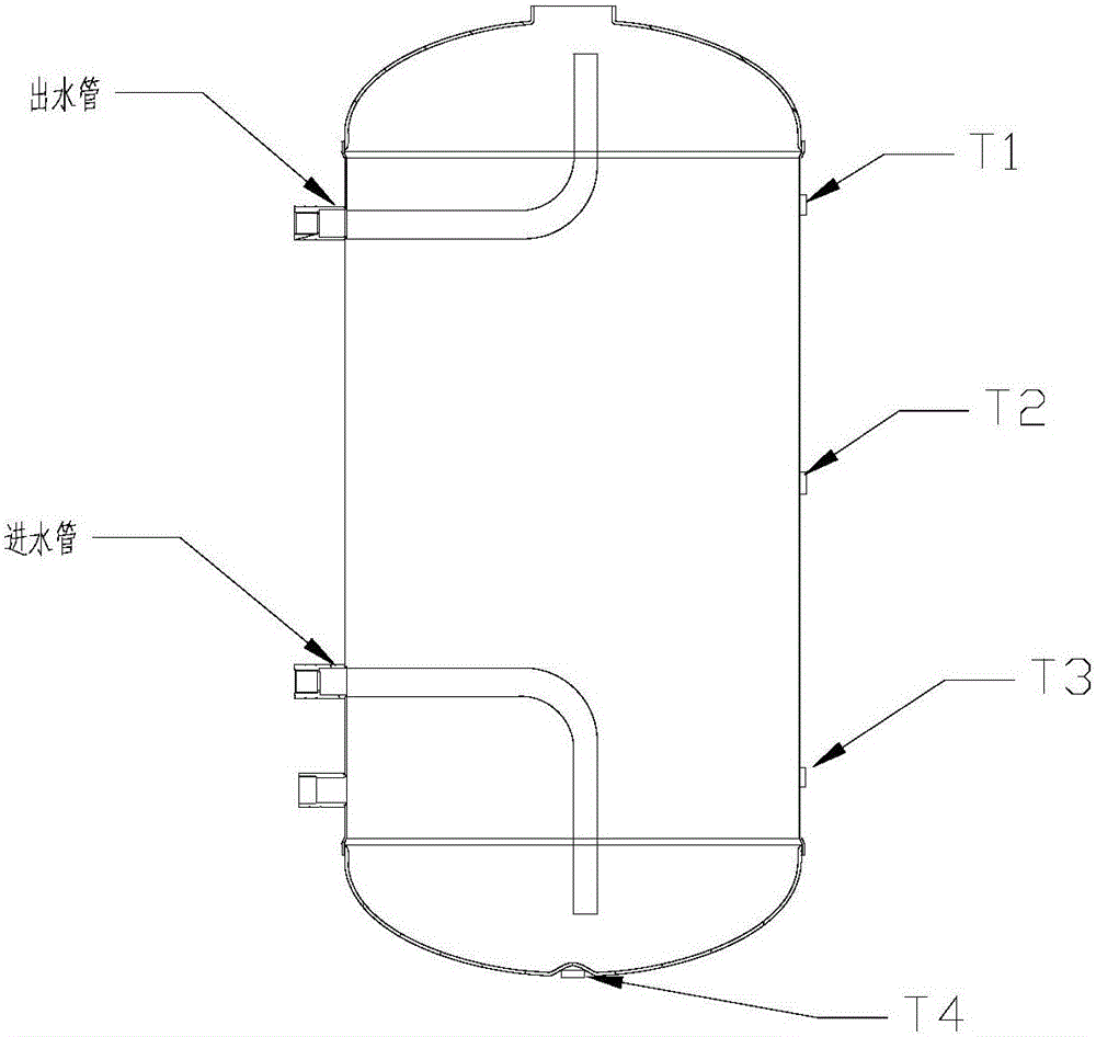 Air energy water heater and heating control method and device thereof