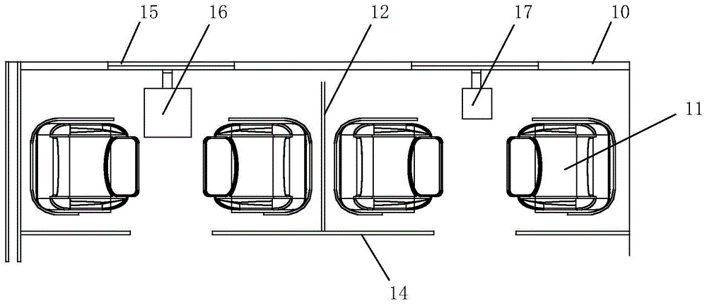 Passenger train carriage and passenger train