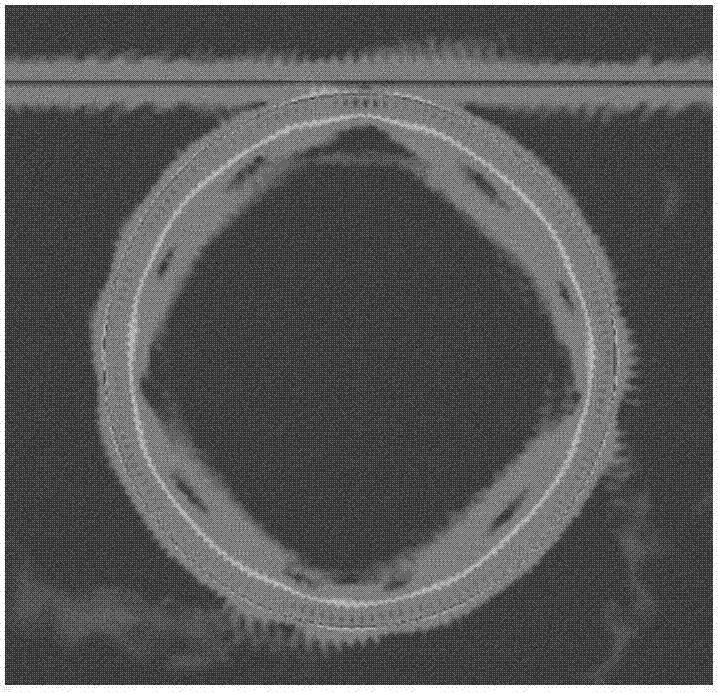 On-chip broadband coupling optical microcavity system and coupling method thereof