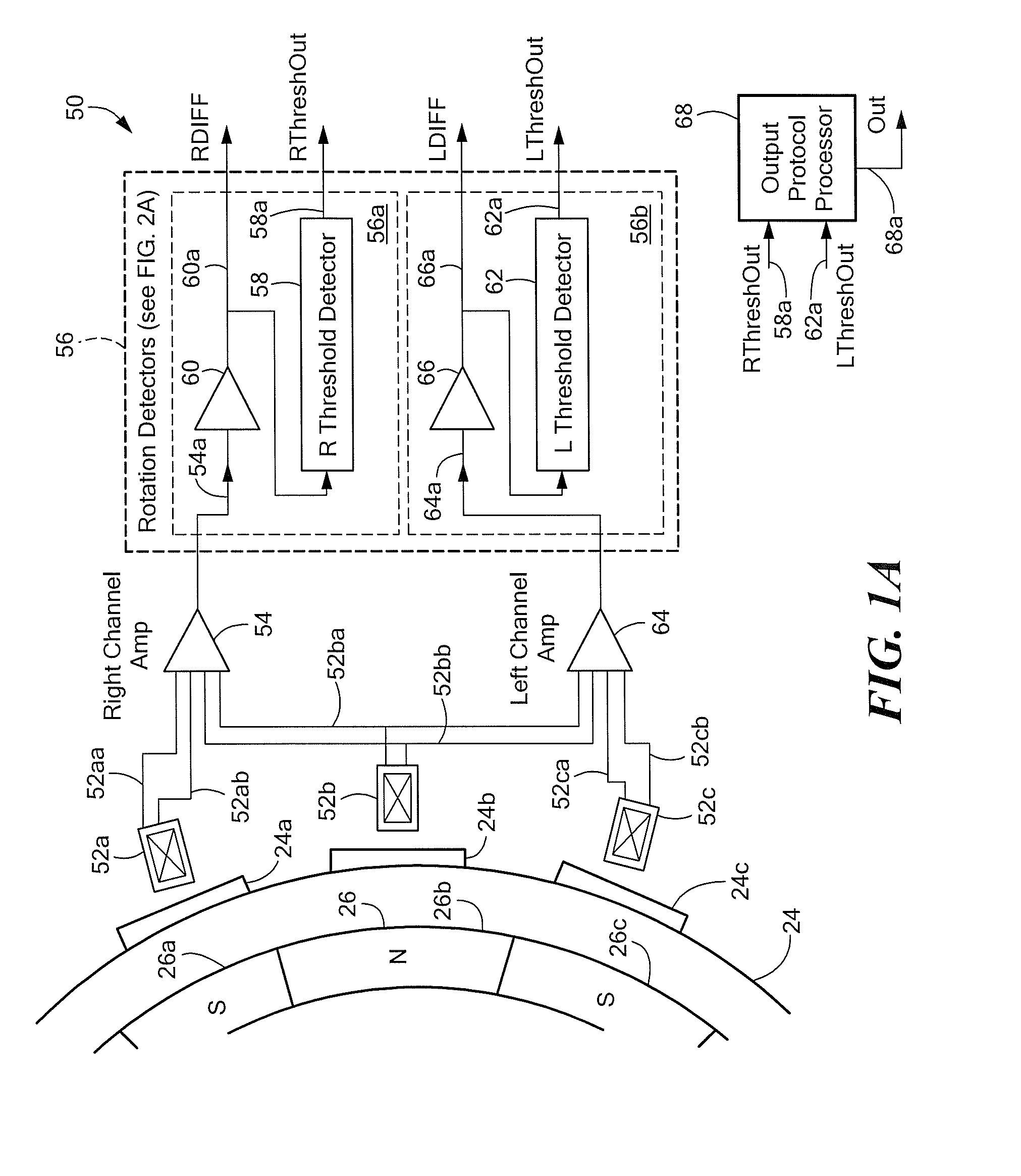 Circuits and Methods for Calibration of a Motion Detector