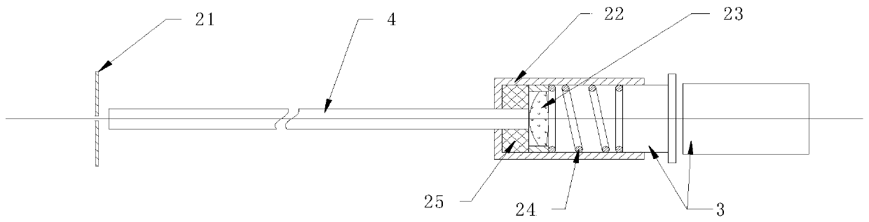 Laser light source reflective sighting telescope