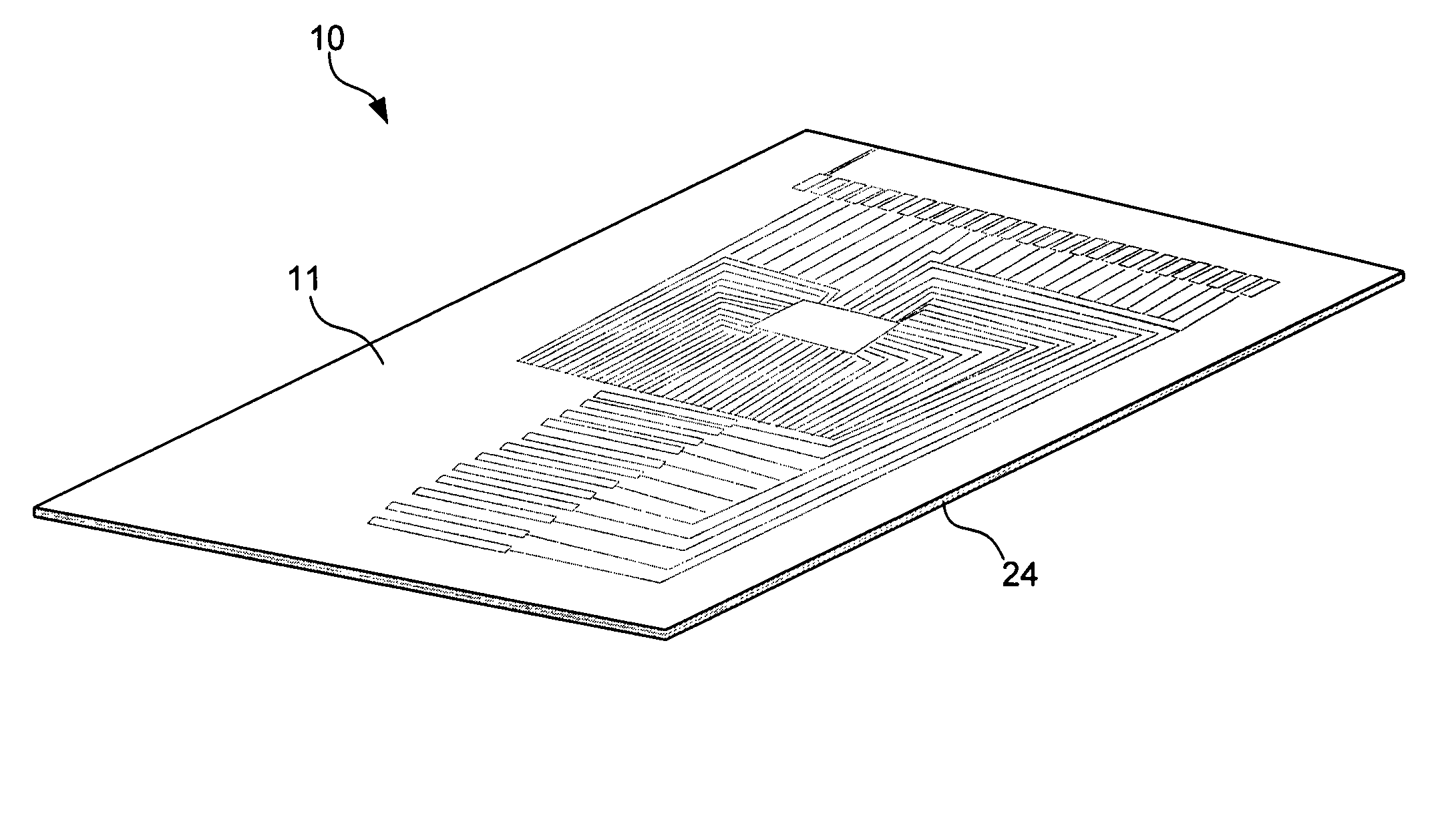 Apparatus and method for protecting fingerprint sensing circuitry from electrostatic discharge