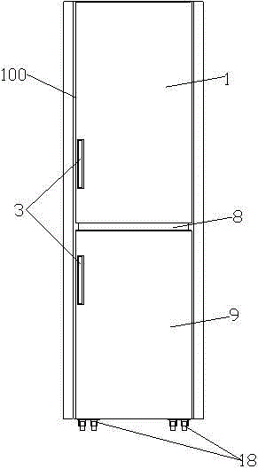 Cylindrical refrigerator